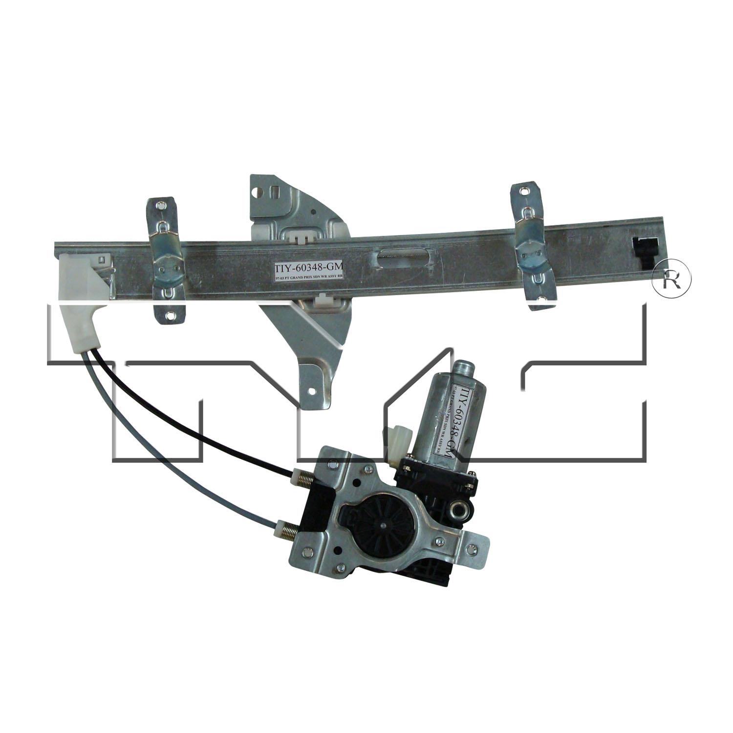 TYC 660211 - Power Window Motor and Regulator Assembly TYC 660211 Power Window Motor and Regulator Assembly product image 1 of 3