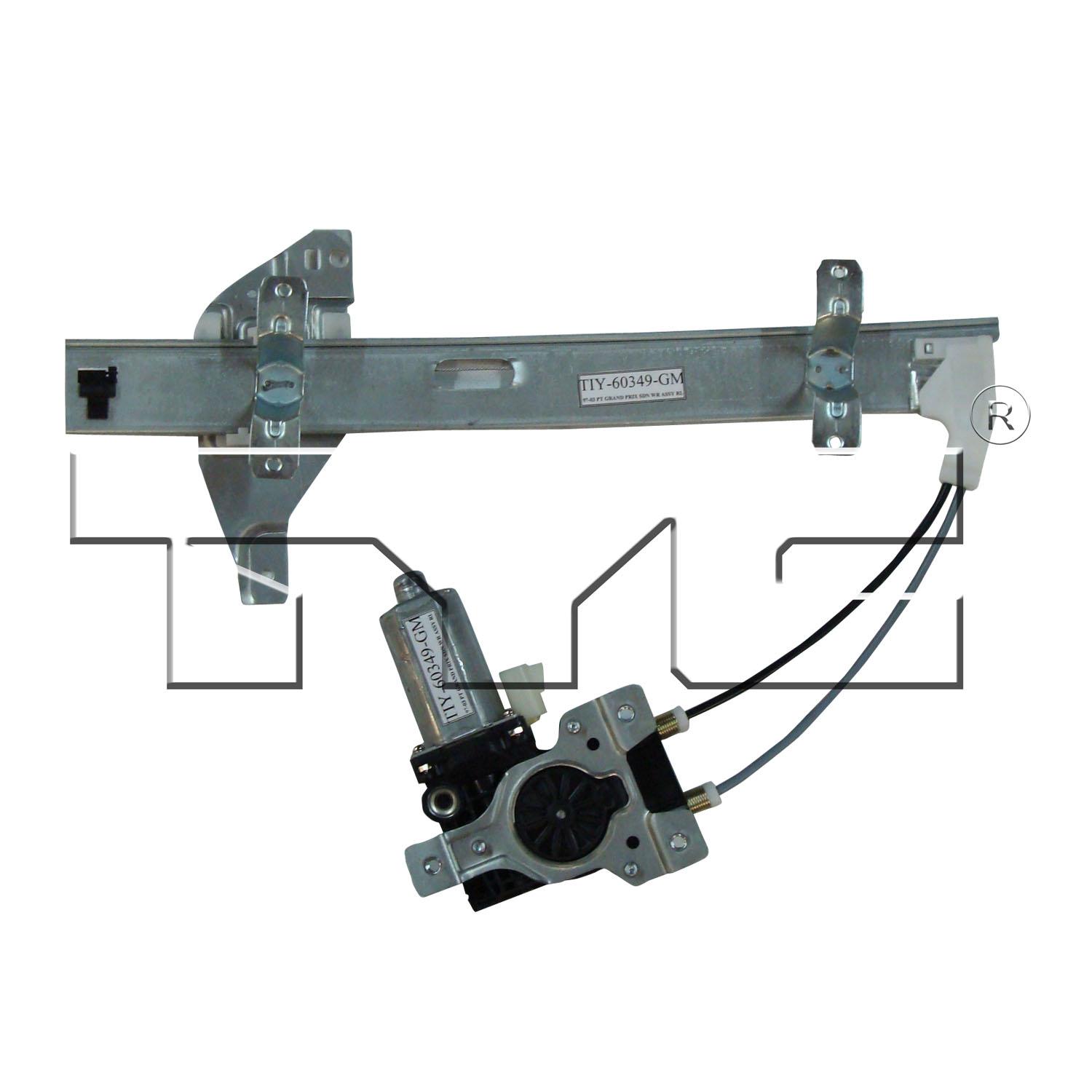 TYC 660212 - Power Window Motor and Regulator Assembly TYC 660212 Power Window Motor and Regulator Assembly product image 1 of 3