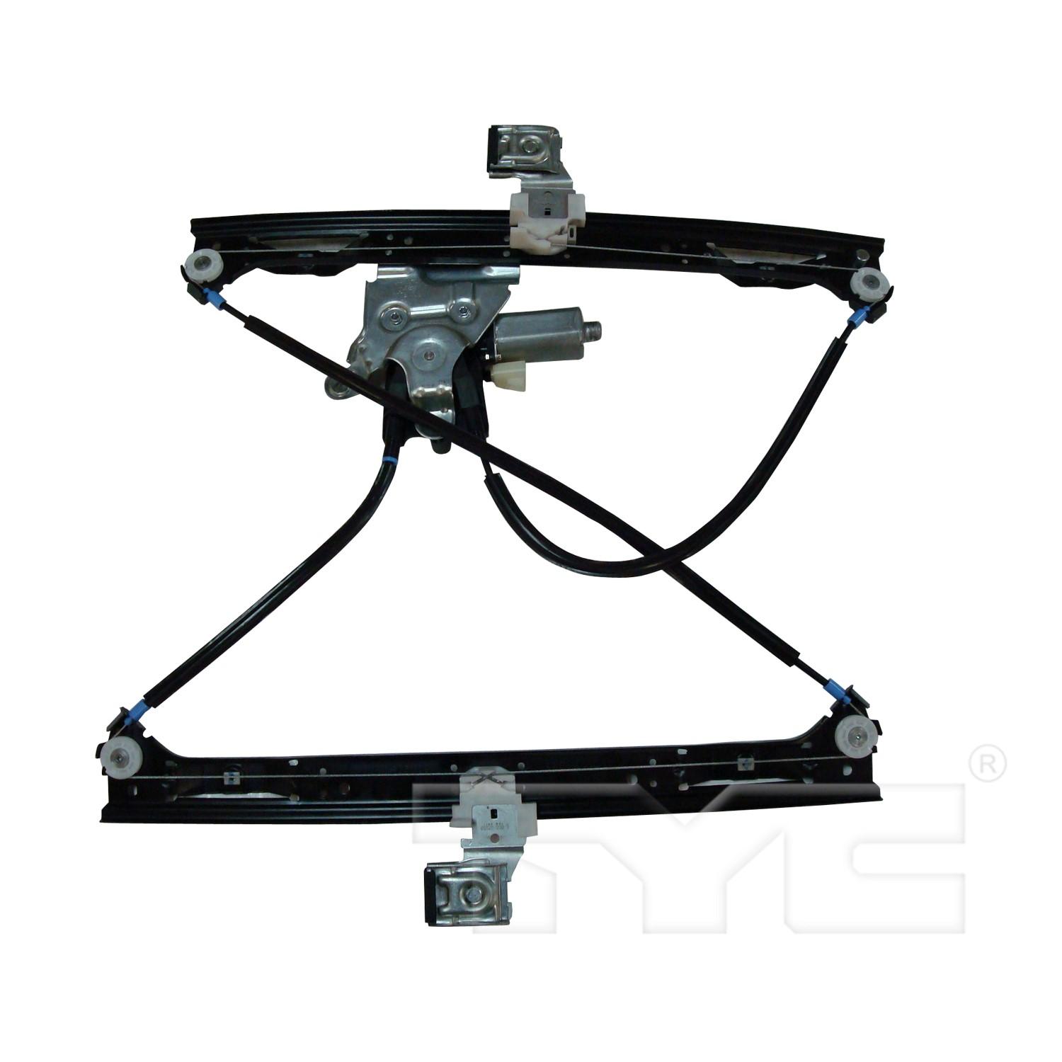 TYC 660213 Power Window Motor and Regulator Assembly product image 2 of 3
