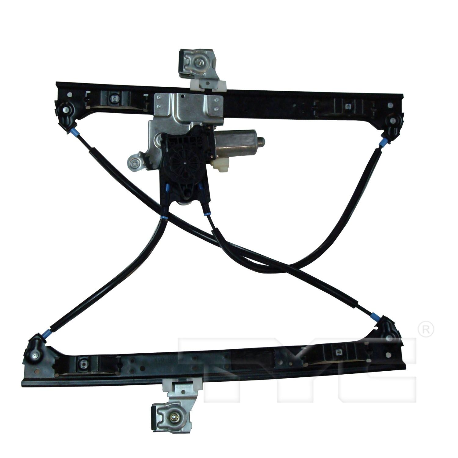 TYC 660214 Power Window Motor and Regulator Assembly product image 1 of 3