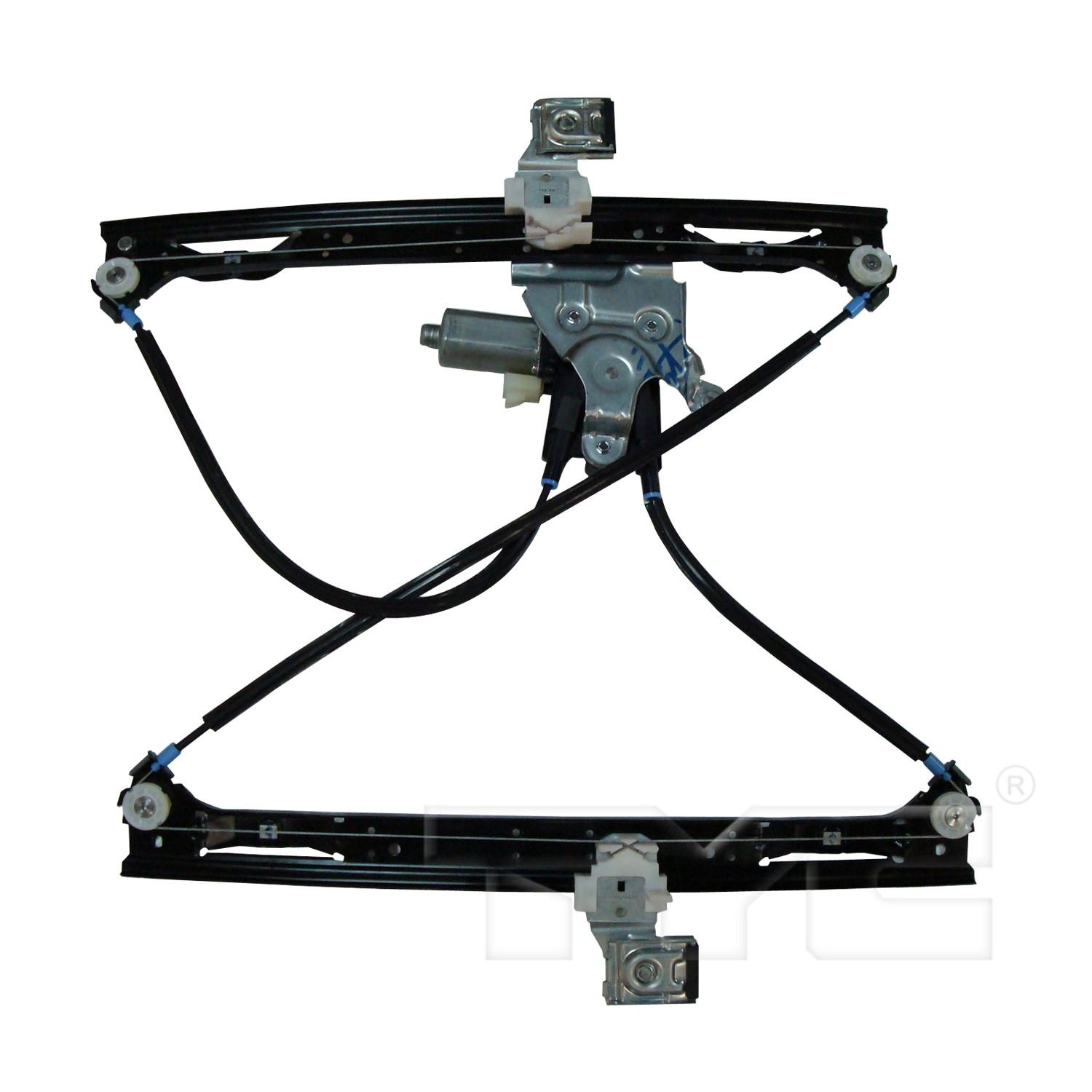 TYC 660214 Power Window Motor and Regulator Assembly product image 2 of 3