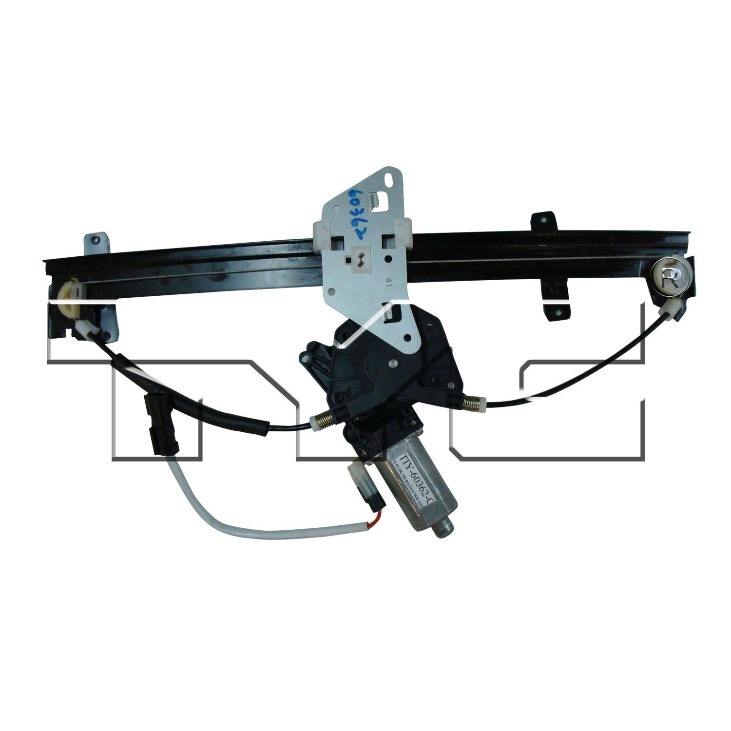 TYC 660219 - Power Window Motor and Regulator Assembly TYC 660219 Power Window Motor and Regulator Assembly product image 2 of 2
