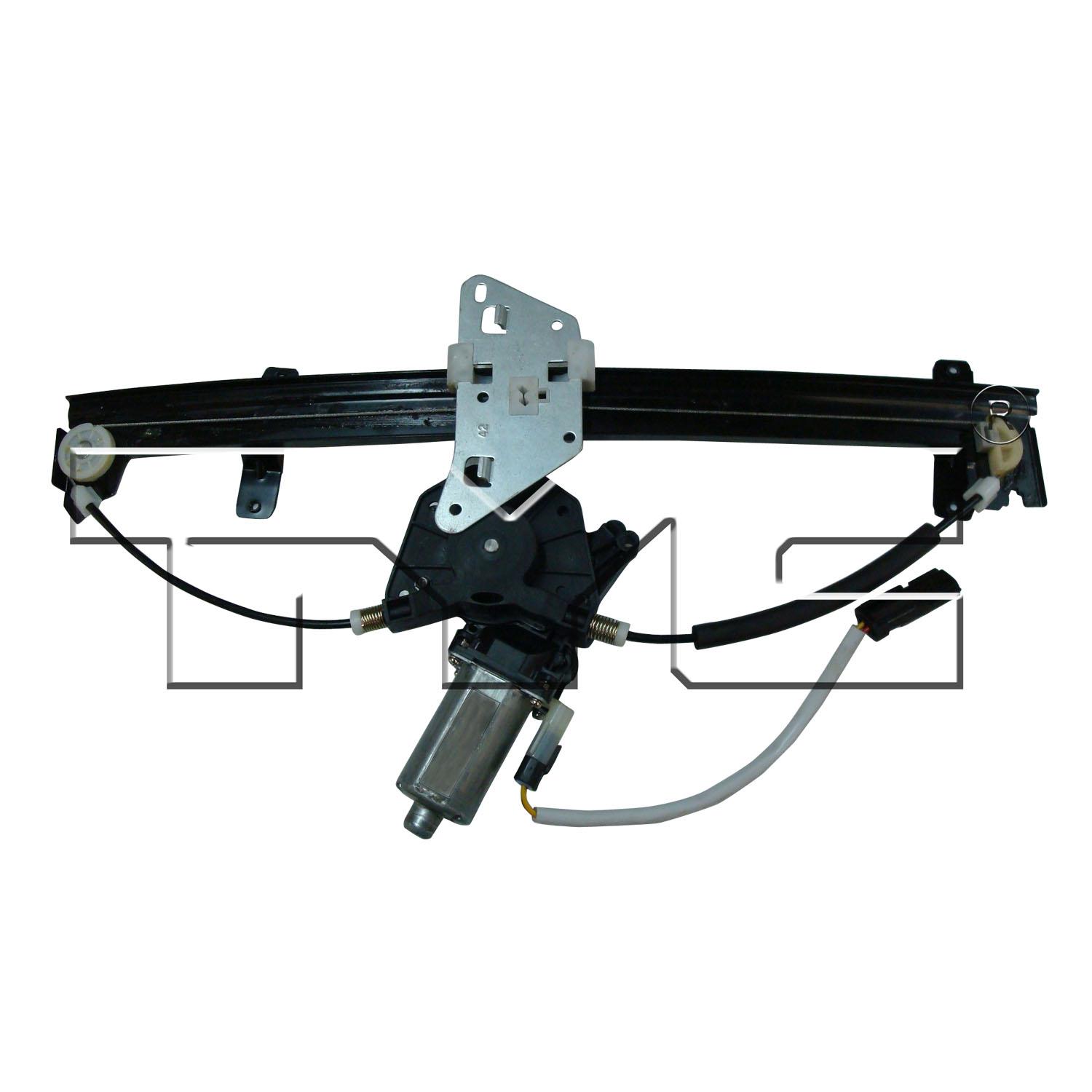 TYC 660220 Power Window Motor and Regulator Assembly product image 2 of 3
