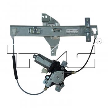 2005 Chevrolet Impala Power Window Motor and Regulator Assembly Rear Right TYC 660221 image 1 of 3