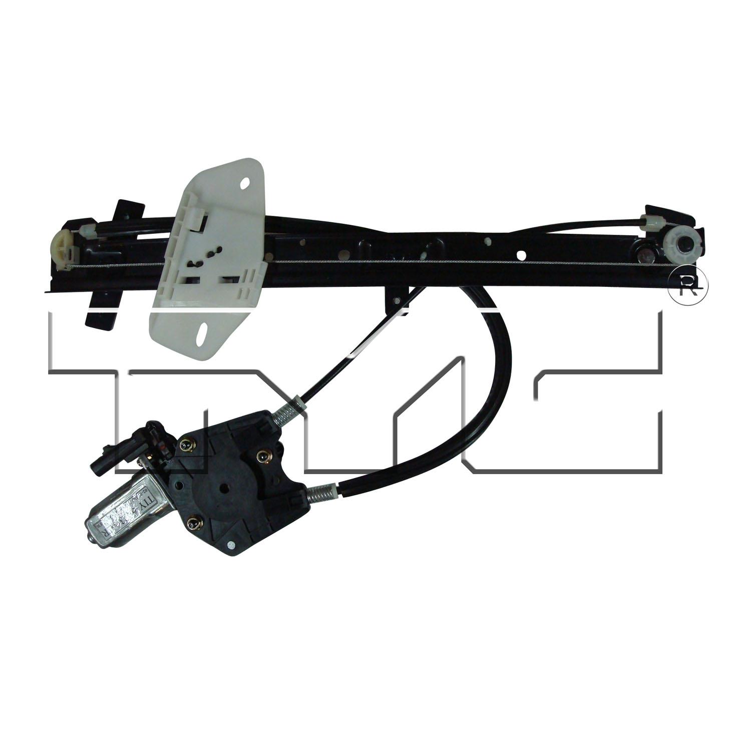 TYC 660223 Power Window Motor and Regulator Assembly product image 2 of 3