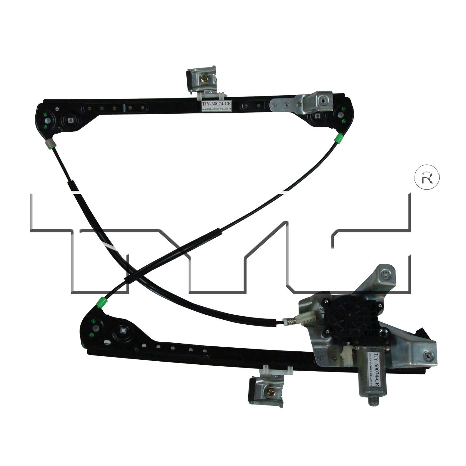 TYC 660225 - Power Window Motor and Regulator Assembly TYC 660225 Power Window Motor and Regulator Assembly product image 1 of 3