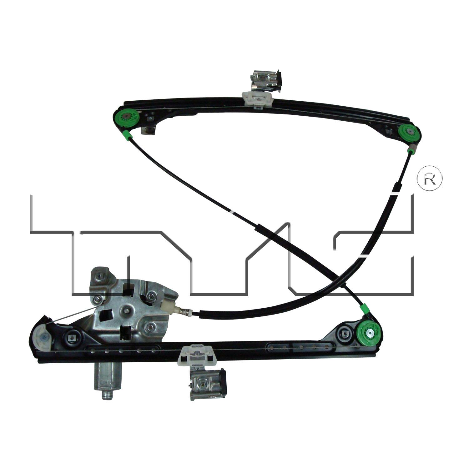 TYC 660225 - Power Window Motor and Regulator Assembly TYC 660225 Power Window Motor and Regulator Assembly product image 2 of 3