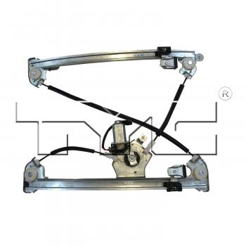 2004 Jeep Grand Cherokee Power Window Motor and Regulator Assembly Rear Right TYC 660229 image 1 of 2
