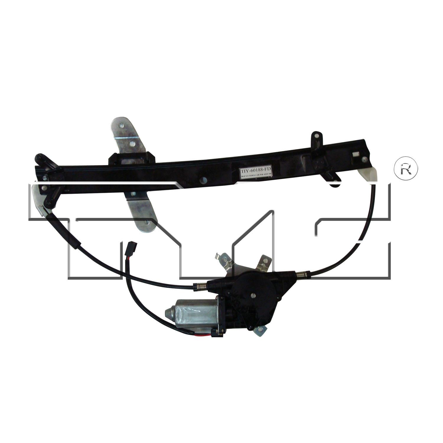 TYC 660231 - Power Window Motor and Regulator Assembly TYC 660231 Power Window Motor and Regulator Assembly product image 1 of 3