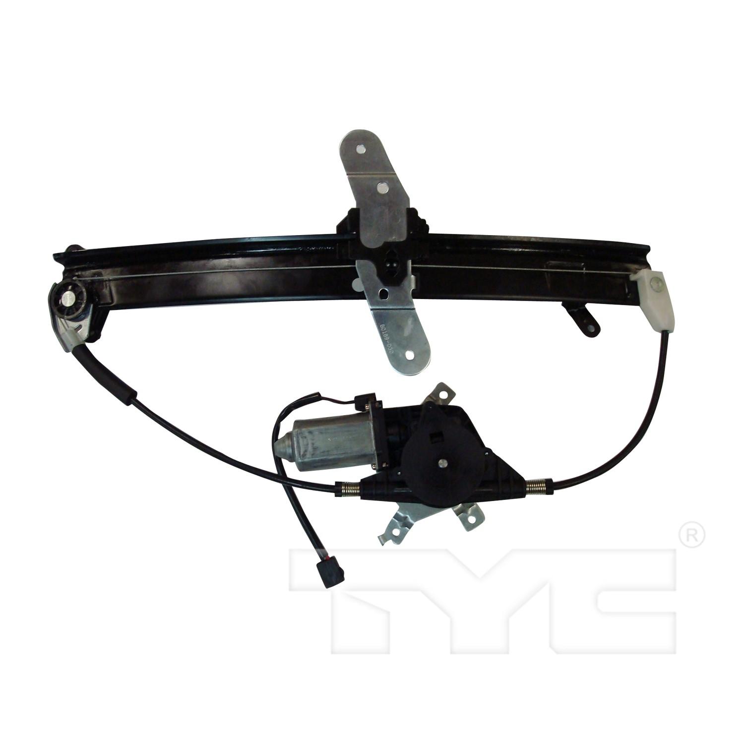 TYC 660232 Power Window Motor and Regulator Assembly product image 2 of 3