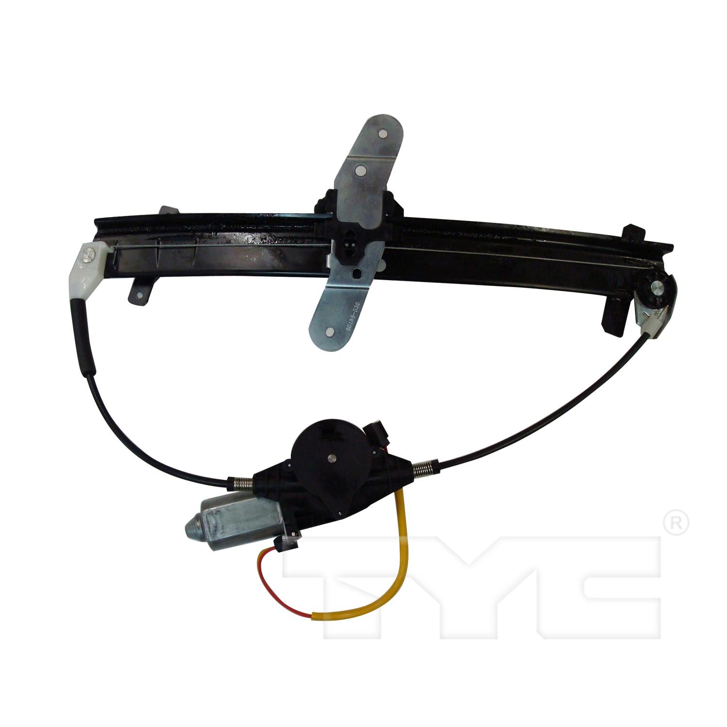TYC 660235 - Power Window Motor and Regulator Assembly TYC 660235 Power Window Motor and Regulator Assembly product image 2 of 3