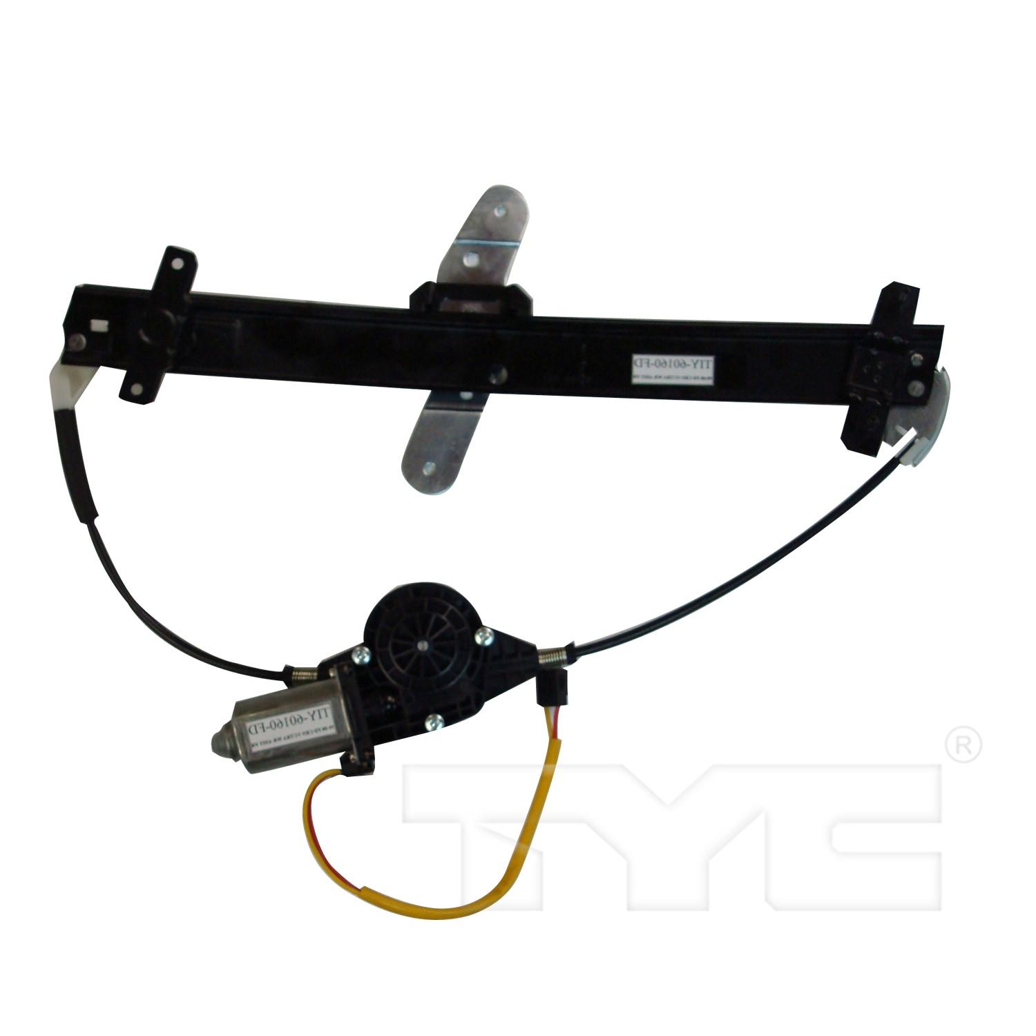TYC 660236 - Power Window Motor and Regulator Assembly TYC 660236 Power Window Motor and Regulator Assembly product image 1 of 3