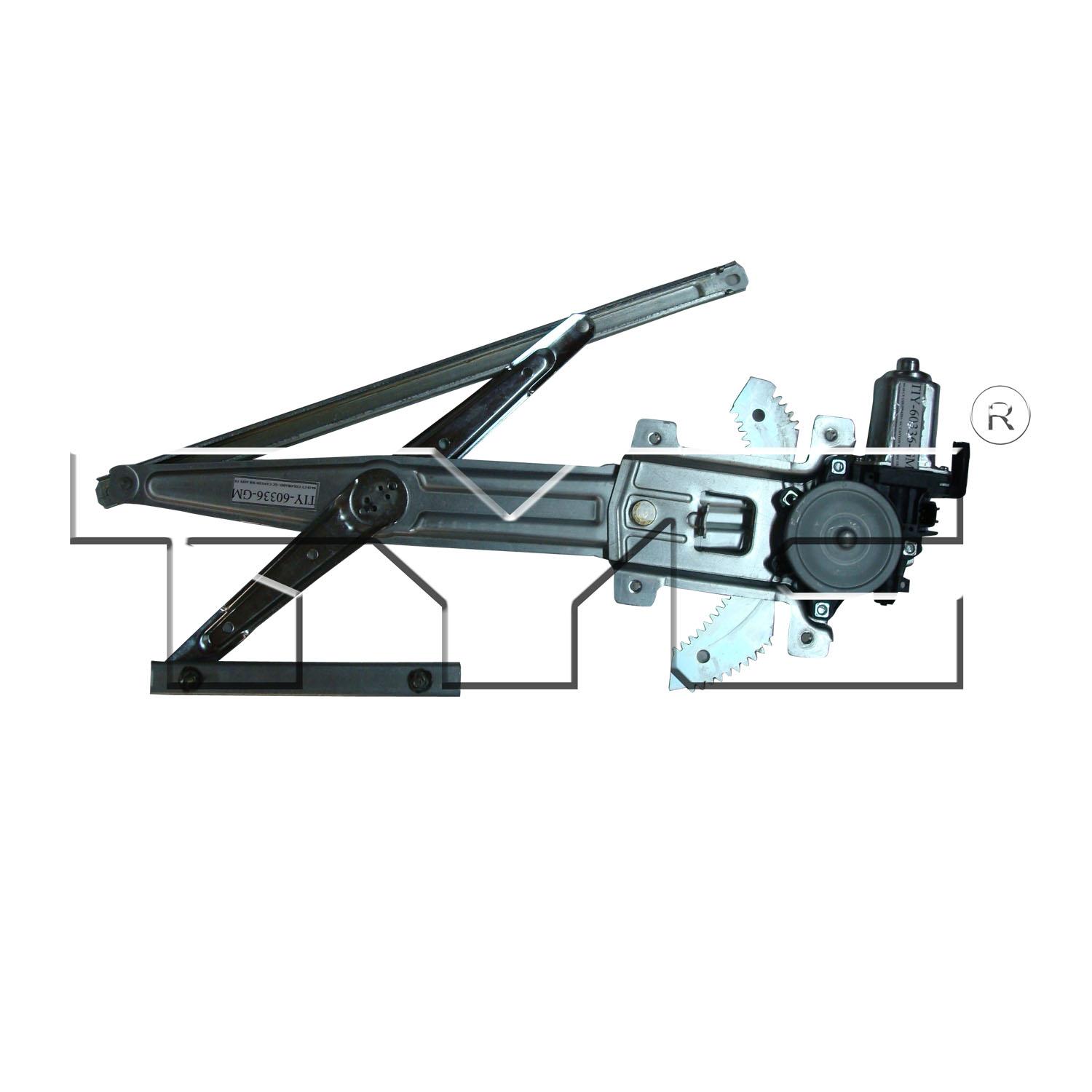 TYC 660245 - Power Window Motor and Regulator Assembly TYC 660245 Power Window Motor and Regulator Assembly product image 1 of 3