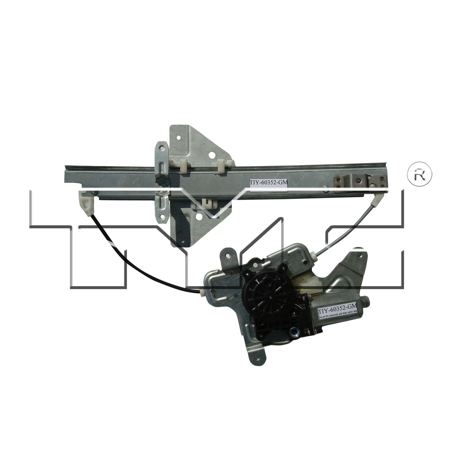 TYC 660259 - Power Window Motor and Regulator Assembly TYC 660259 Power Window Motor and Regulator Assembly product image 1 of 3
