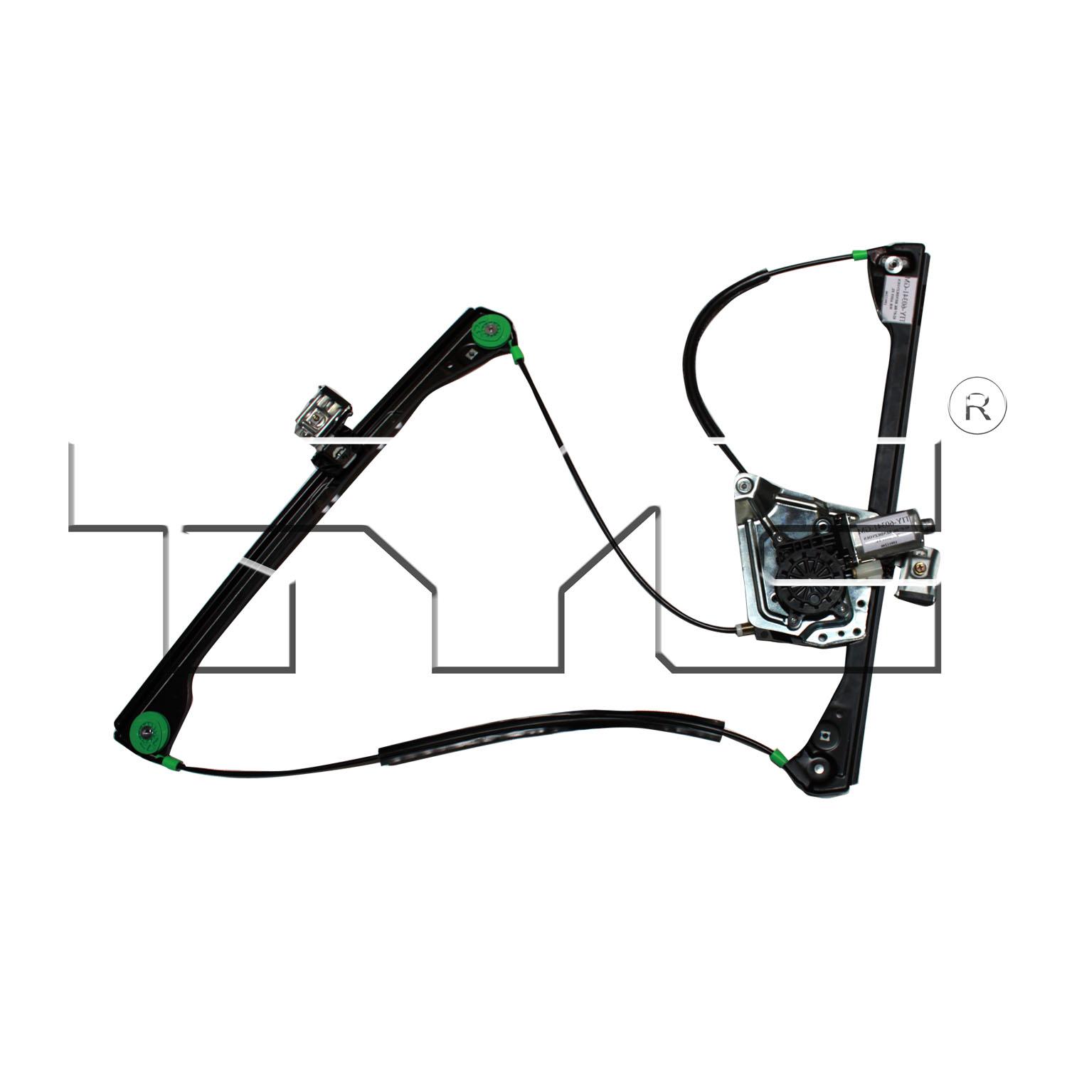 TYC 660263 - Power Window Motor and Regulator Assembly TYC 660263 Power Window Motor and Regulator Assembly product image 1 of 3
