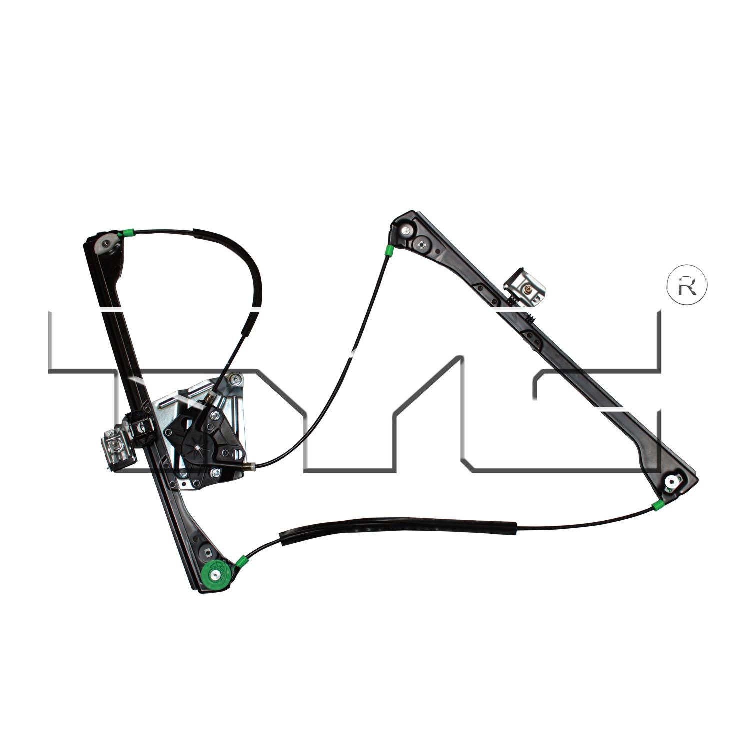 TYC 660263 - Power Window Motor and Regulator Assembly TYC 660263 Power Window Motor and Regulator Assembly product image 2 of 3