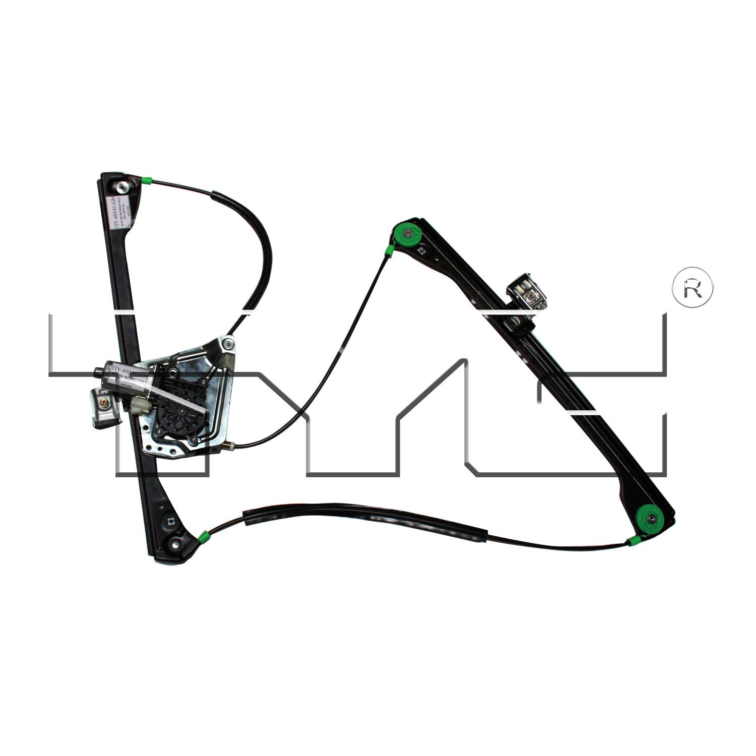 TYC 660264 Power Window Motor and Regulator Assembly product image 1 of 3