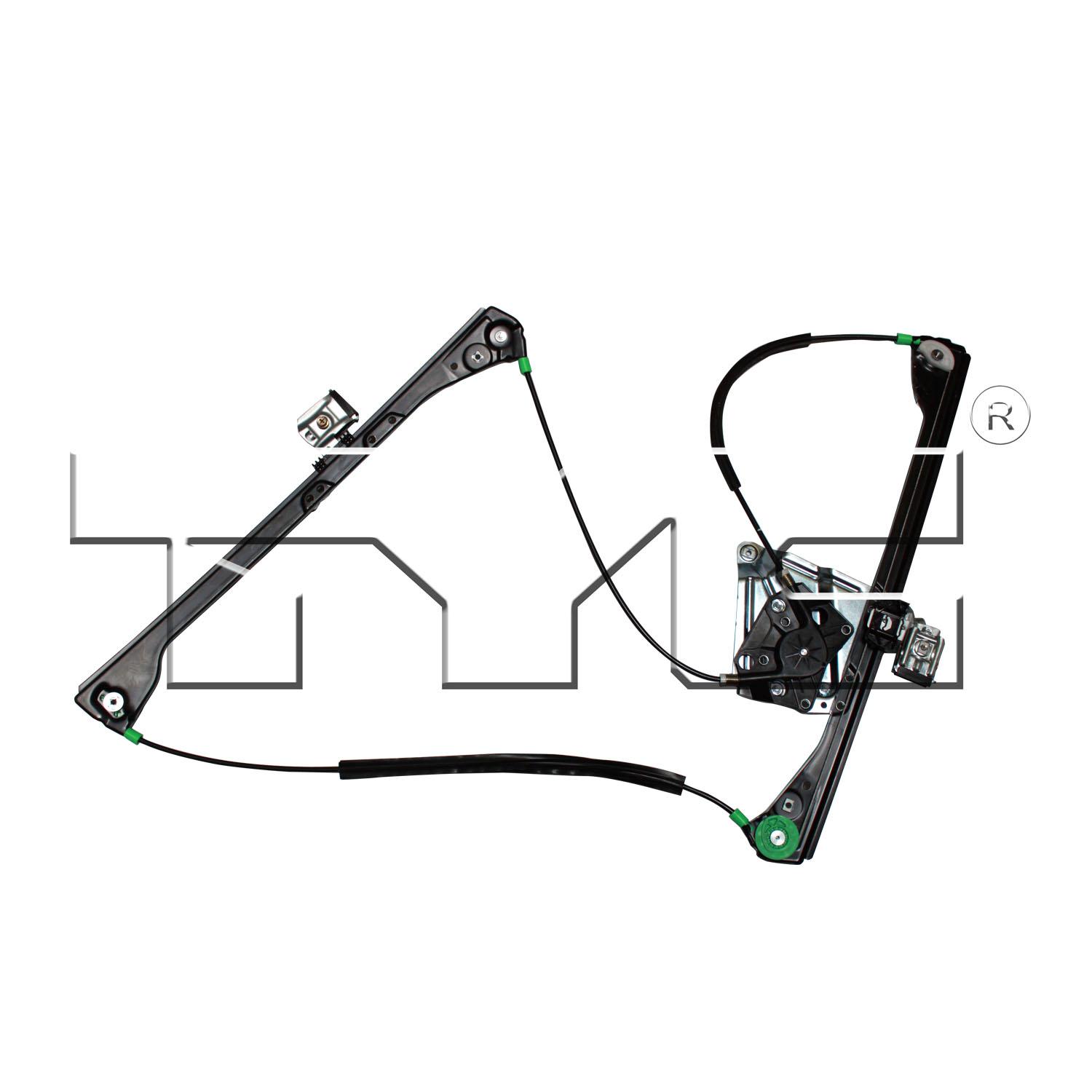 TYC 660264 Power Window Motor and Regulator Assembly product image 2 of 3
