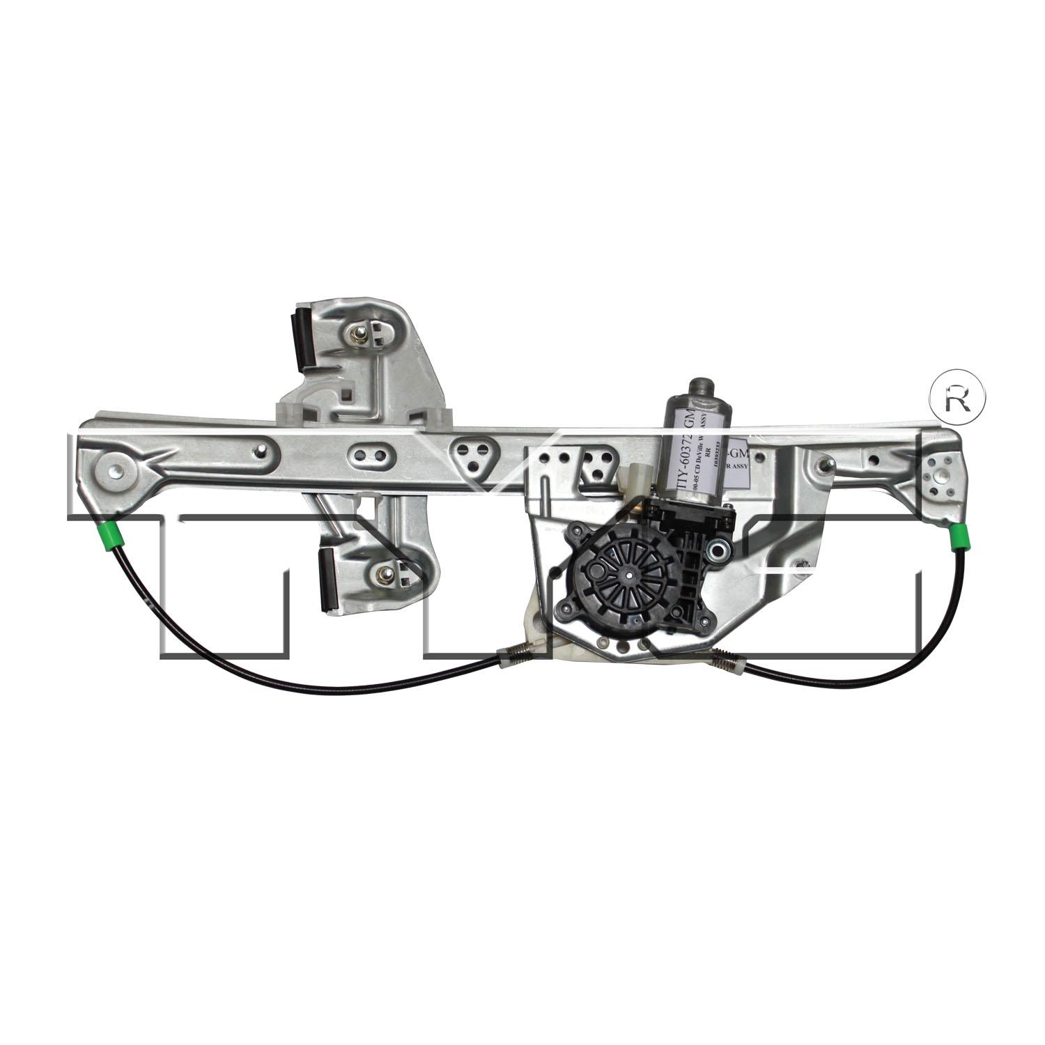 TYC 660265 - Power Window Motor and Regulator Assembly TYC 660265 Power Window Motor and Regulator Assembly product image 1 of 3