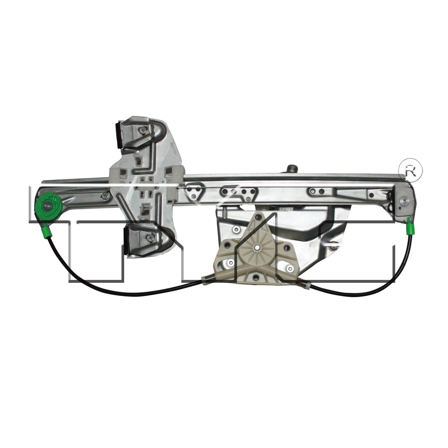 TYC 660266 Power Window Motor and Regulator Assembly product image 2 of 3