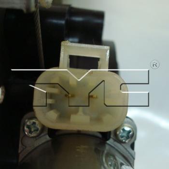 2003 Buick LeSabre Power Window Motor and Regulator Assembly Rear Left TYC 660276 image 3 of 3