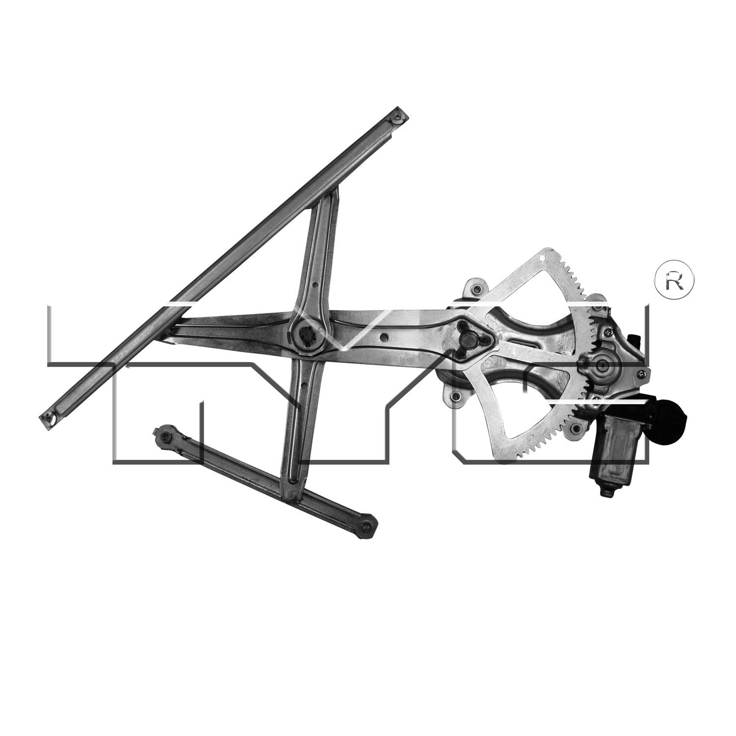 TYC 660290 Power Window Motor and Regulator Assembly product image 1 of 3
