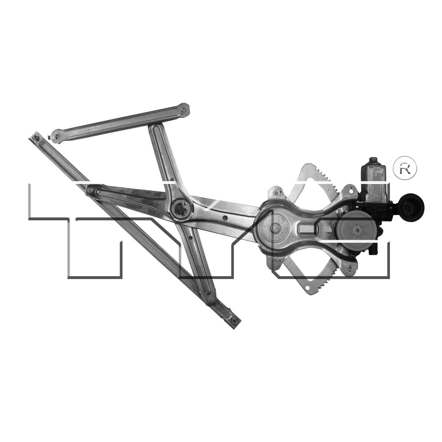 TYC 660290 Power Window Motor and Regulator Assembly product image 2 of 3
