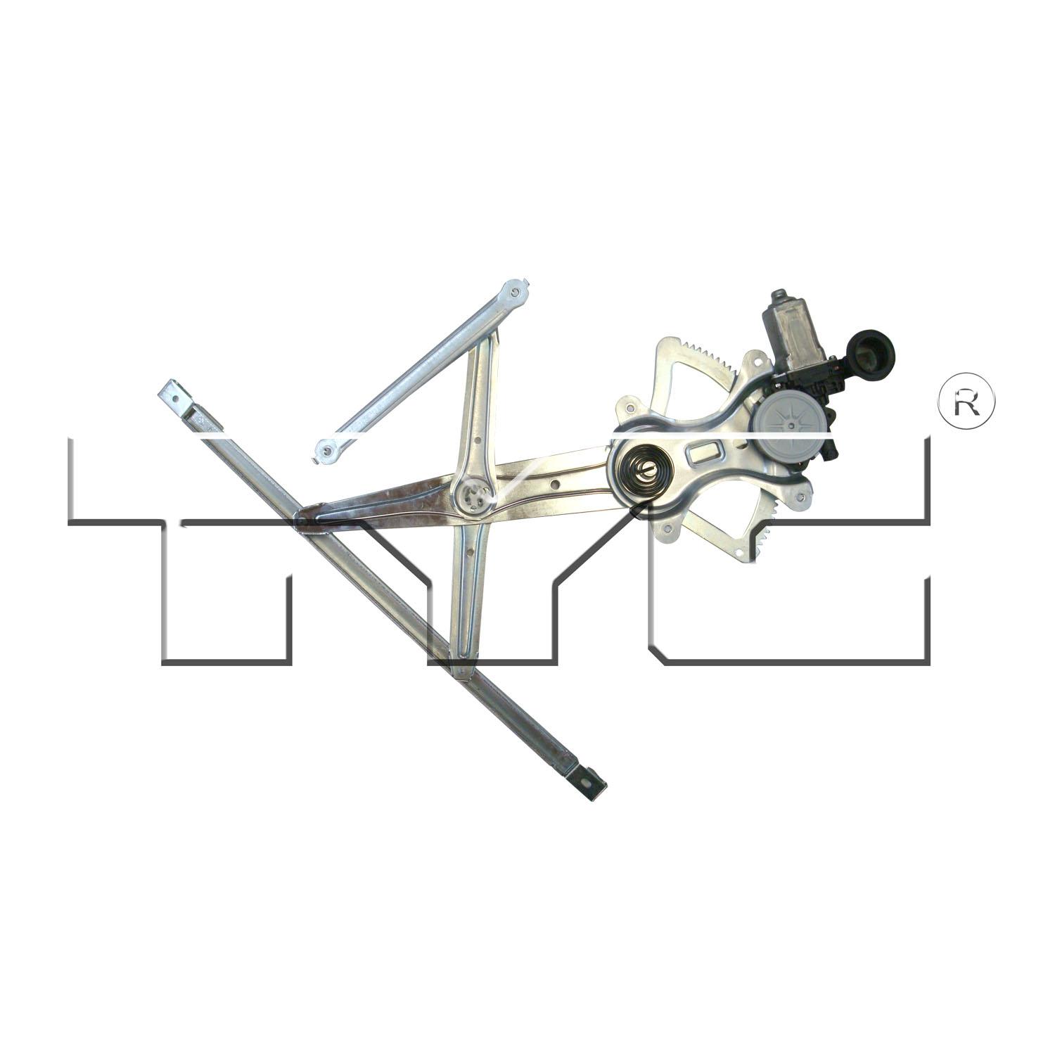 TYC 660292 - Power Window Motor and Regulator Assembly TYC 660292 Power Window Motor and Regulator Assembly product image 2 of 3