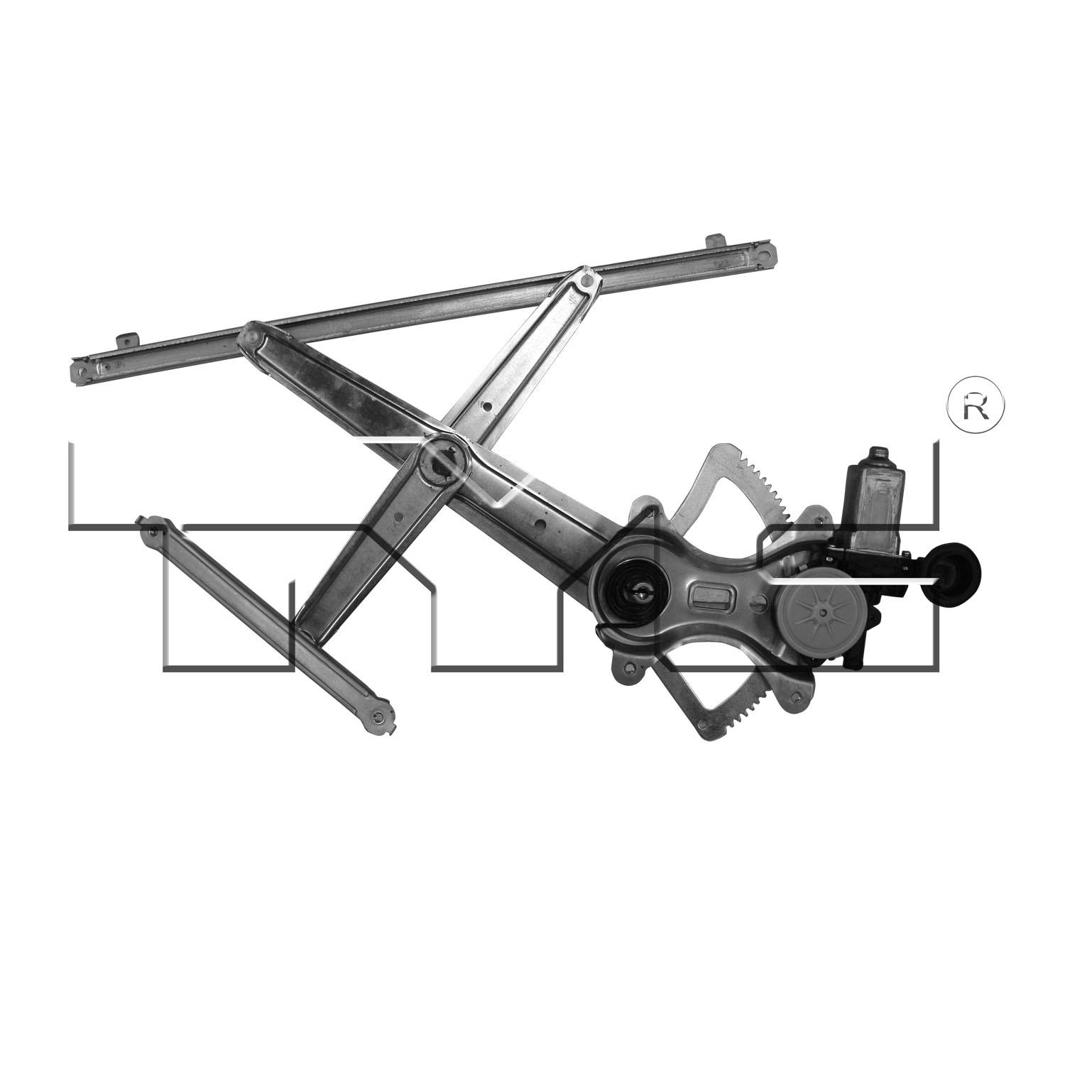 TYC 660294 - Power Window Motor and Regulator Assembly TYC 660294 Power Window Motor and Regulator Assembly product image 2 of 3