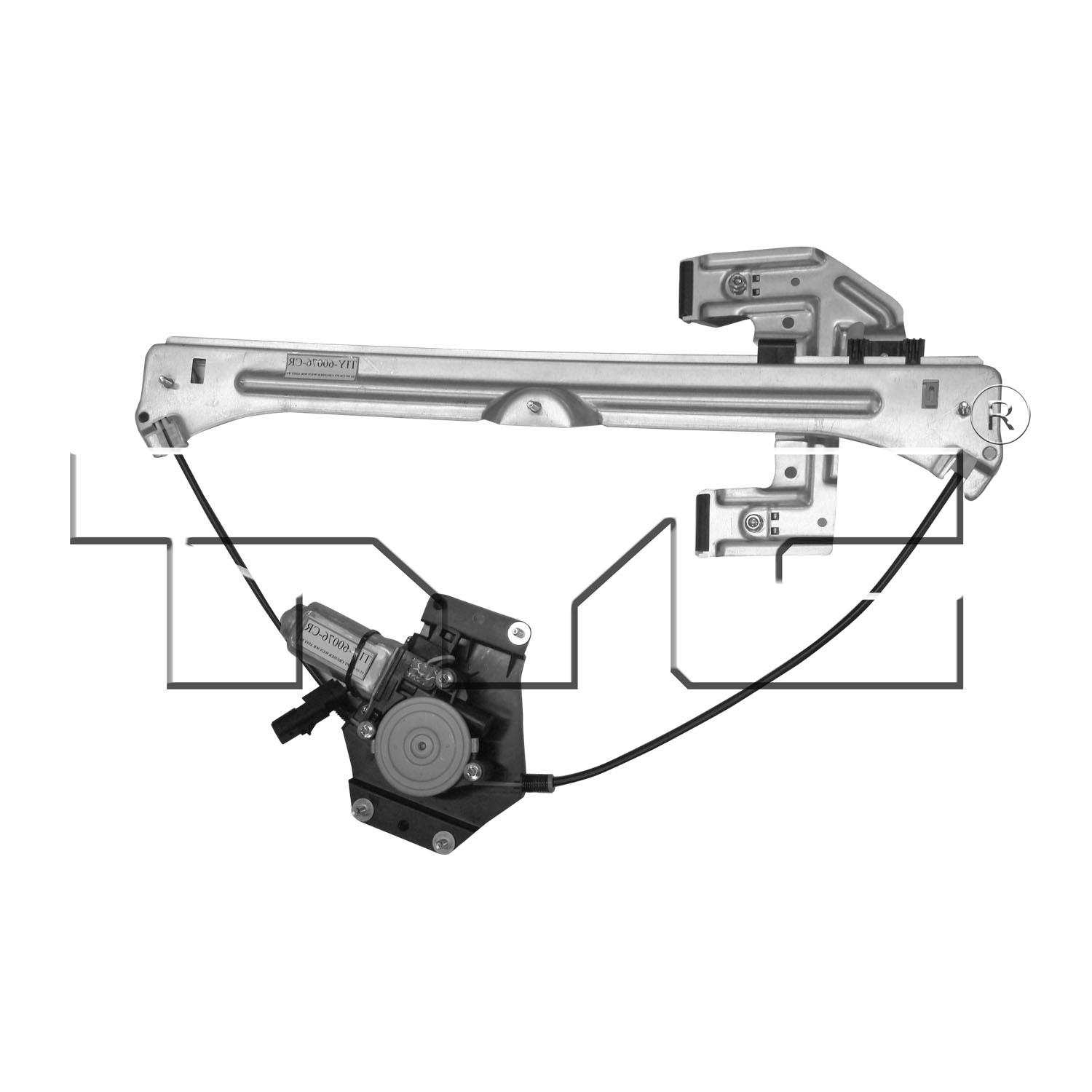TYC 660341 - Power Window Motor and Regulator Assembly TYC 660341 Power Window Motor and Regulator Assembly product image 1 of 3