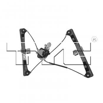2009 Mercury Milan Power Window Motor and Regulator Assembly Front Left TYC 660344 image 1 of 3