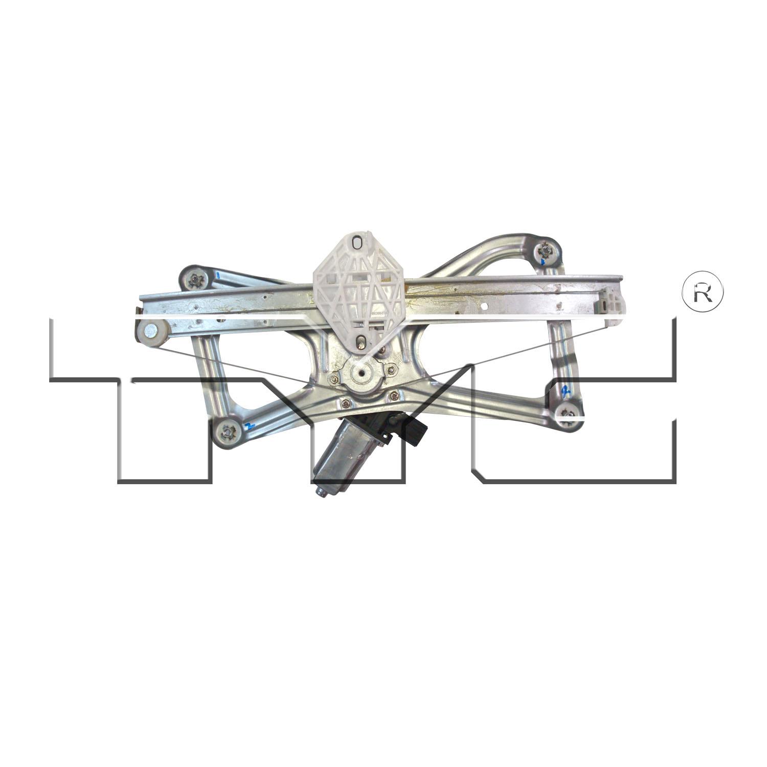 TYC 660358 - Power Window Motor and Regulator Assembly TYC 660358 Power Window Motor and Regulator Assembly product image 2 of 2