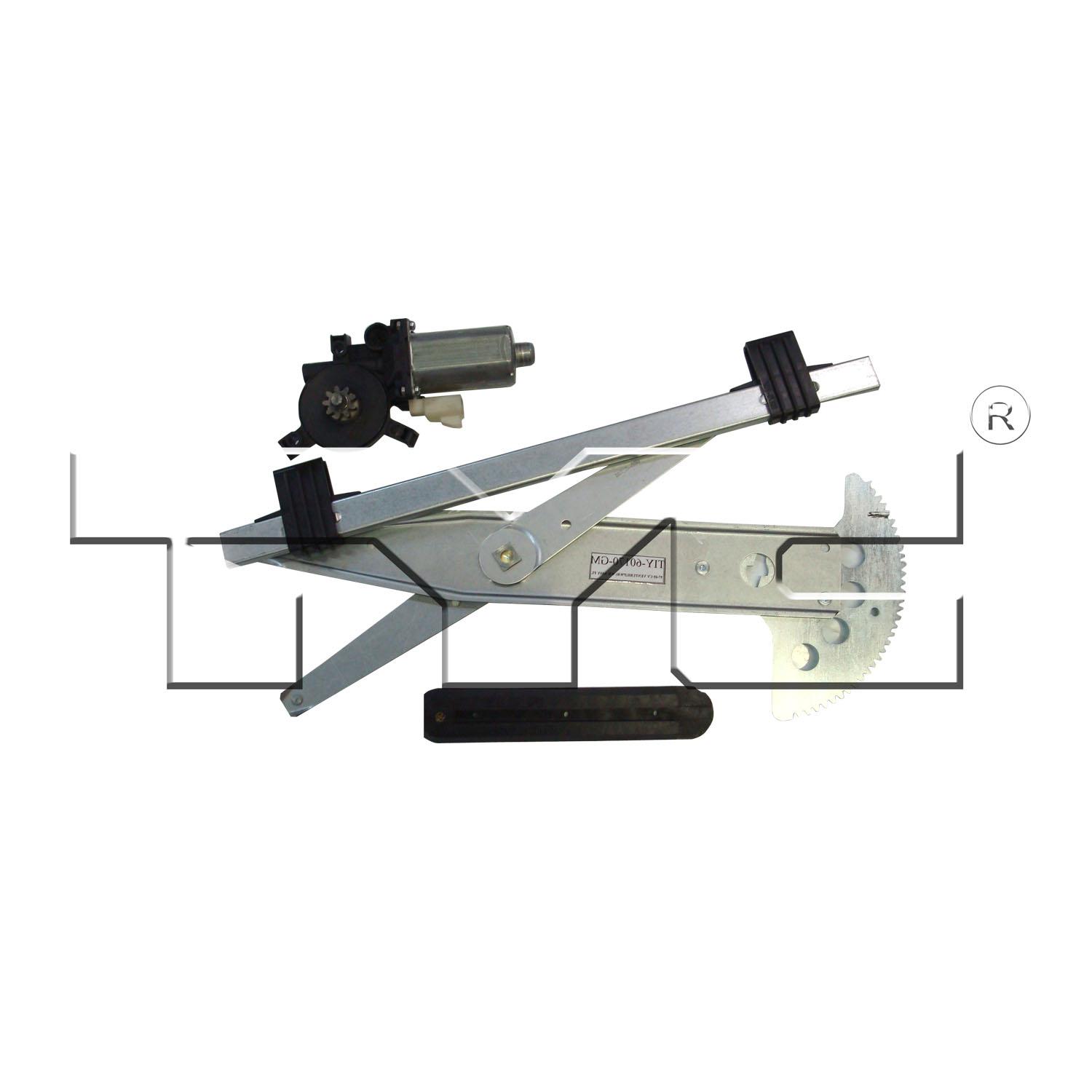 TYC 660379 - Power Window Motor and Regulator Assembly TYC 660379 Power Window Motor and Regulator Assembly product image 1 of 3