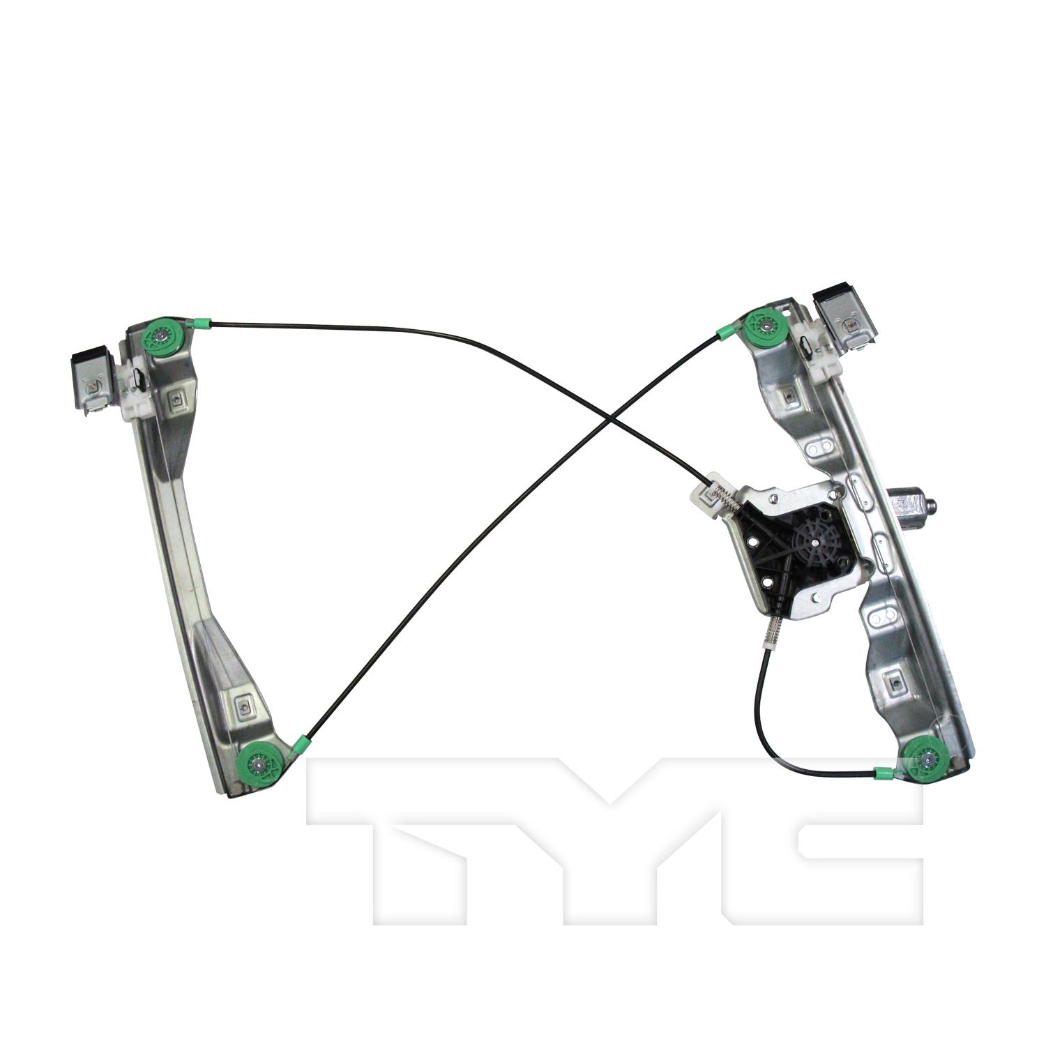 TYC 660387 - Power Window Motor and Regulator Assembly TYC 660387 Power Window Motor and Regulator Assembly product image 2 of 3