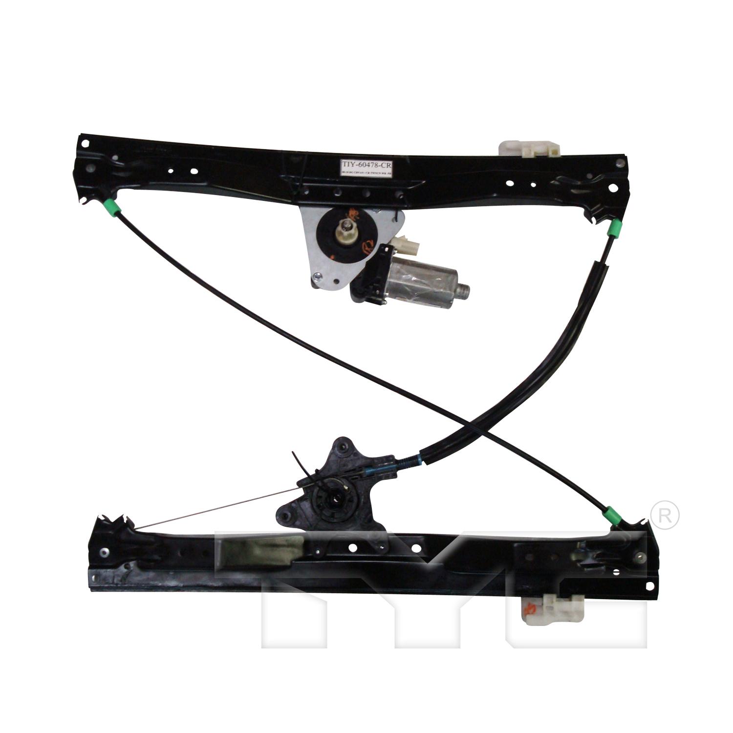 TYC 660395 - Power Window Motor and Regulator Assembly TYC 660395 Power Window Motor and Regulator Assembly product image 1 of 3