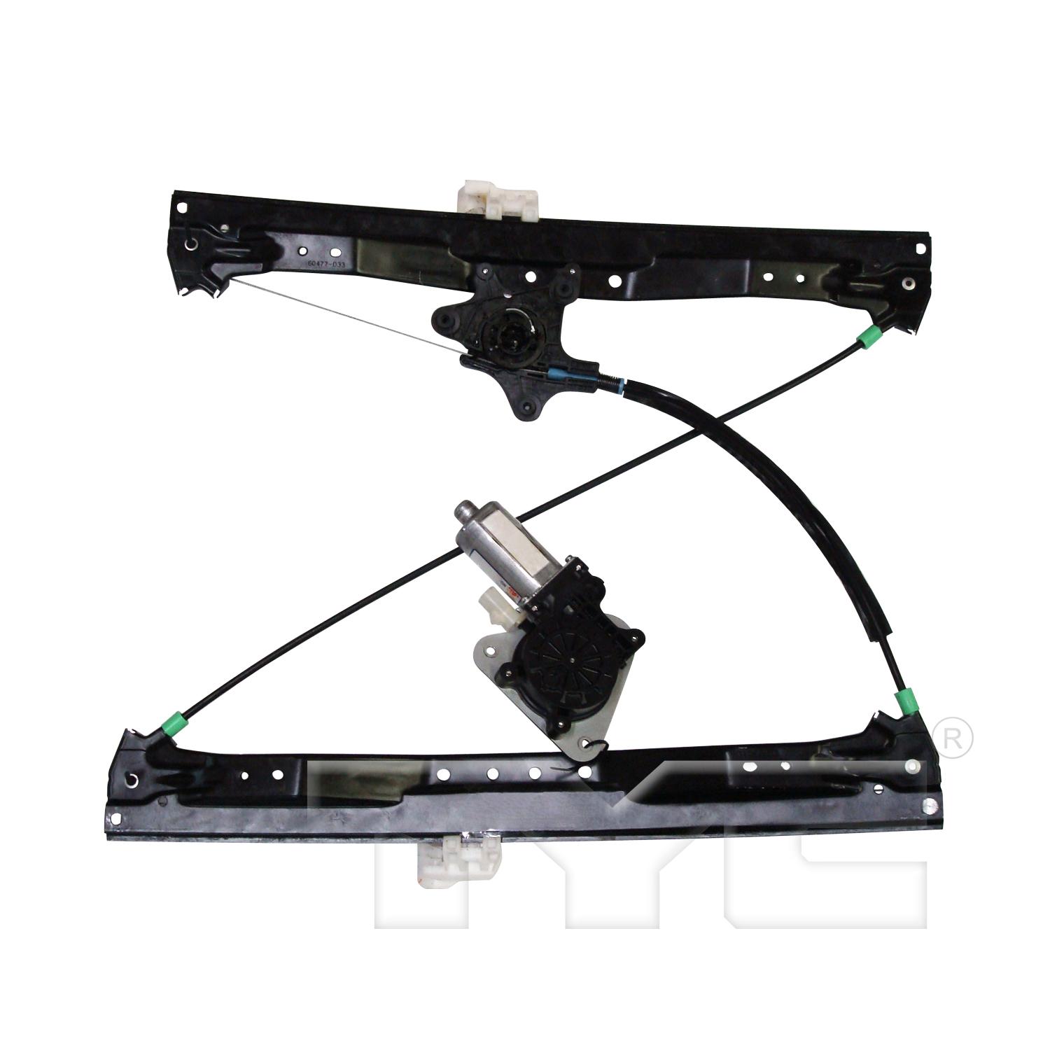 TYC 660396 - Power Window Motor and Regulator Assembly TYC 660396 Power Window Motor and Regulator Assembly product image 1 of 3