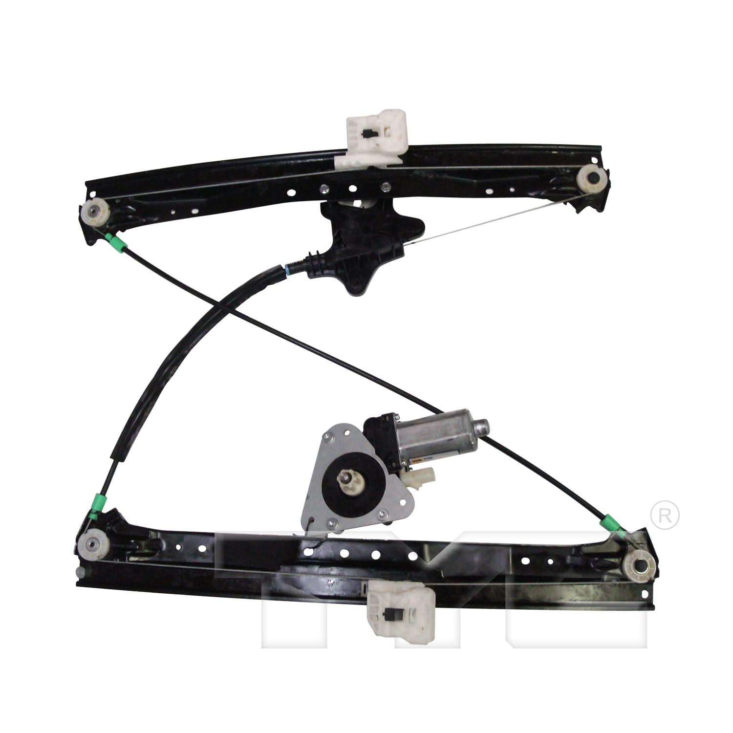 TYC 660396 - Power Window Motor and Regulator Assembly TYC 660396 Power Window Motor and Regulator Assembly product image 2 of 3