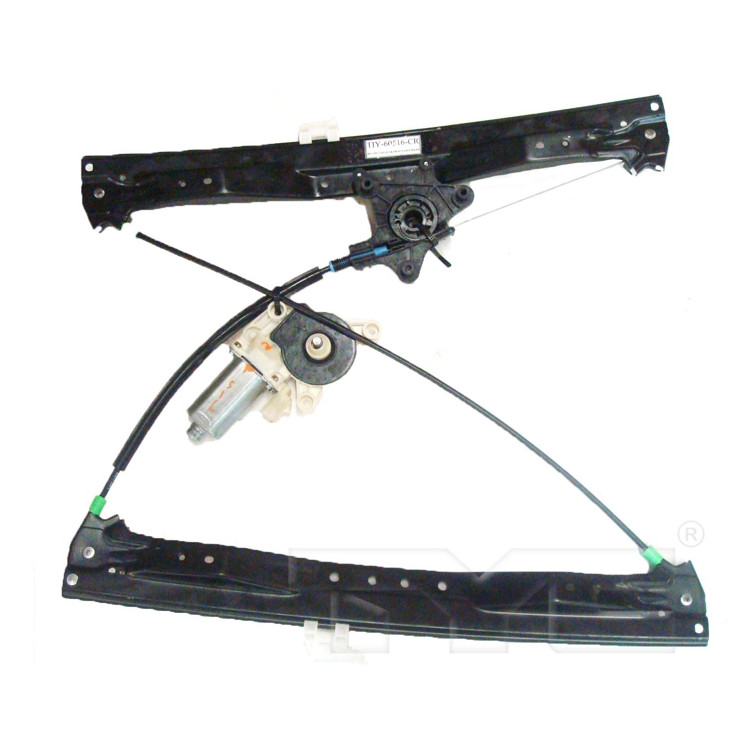 TYC 660425 - Power Window Motor and Regulator Assembly TYC 660425 Power Window Motor and Regulator Assembly product image 1 of 3