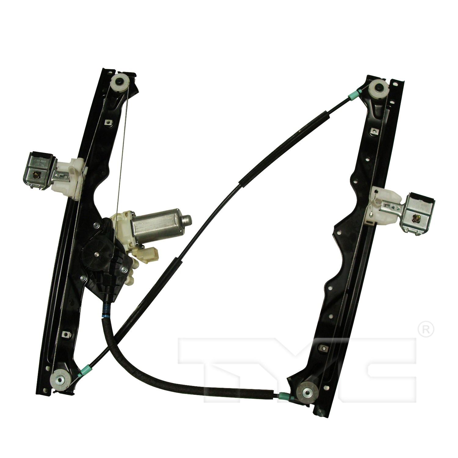 TYC 660430 - Power Window Motor and Regulator Assembly TYC 660430 Power Window Motor and Regulator Assembly product image 2 of 4