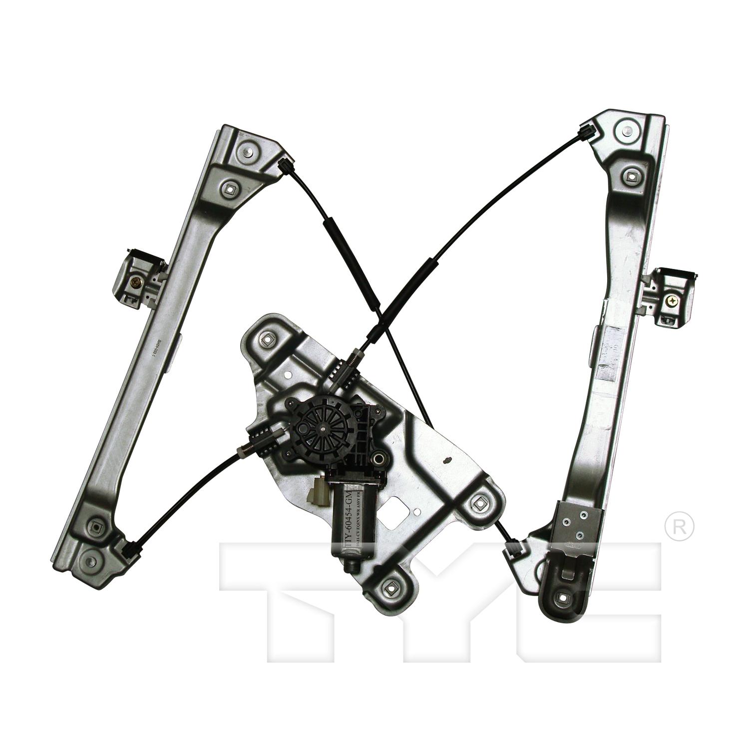 TYC 660445 Power Window Motor and Regulator Assembly product image 1 of 3