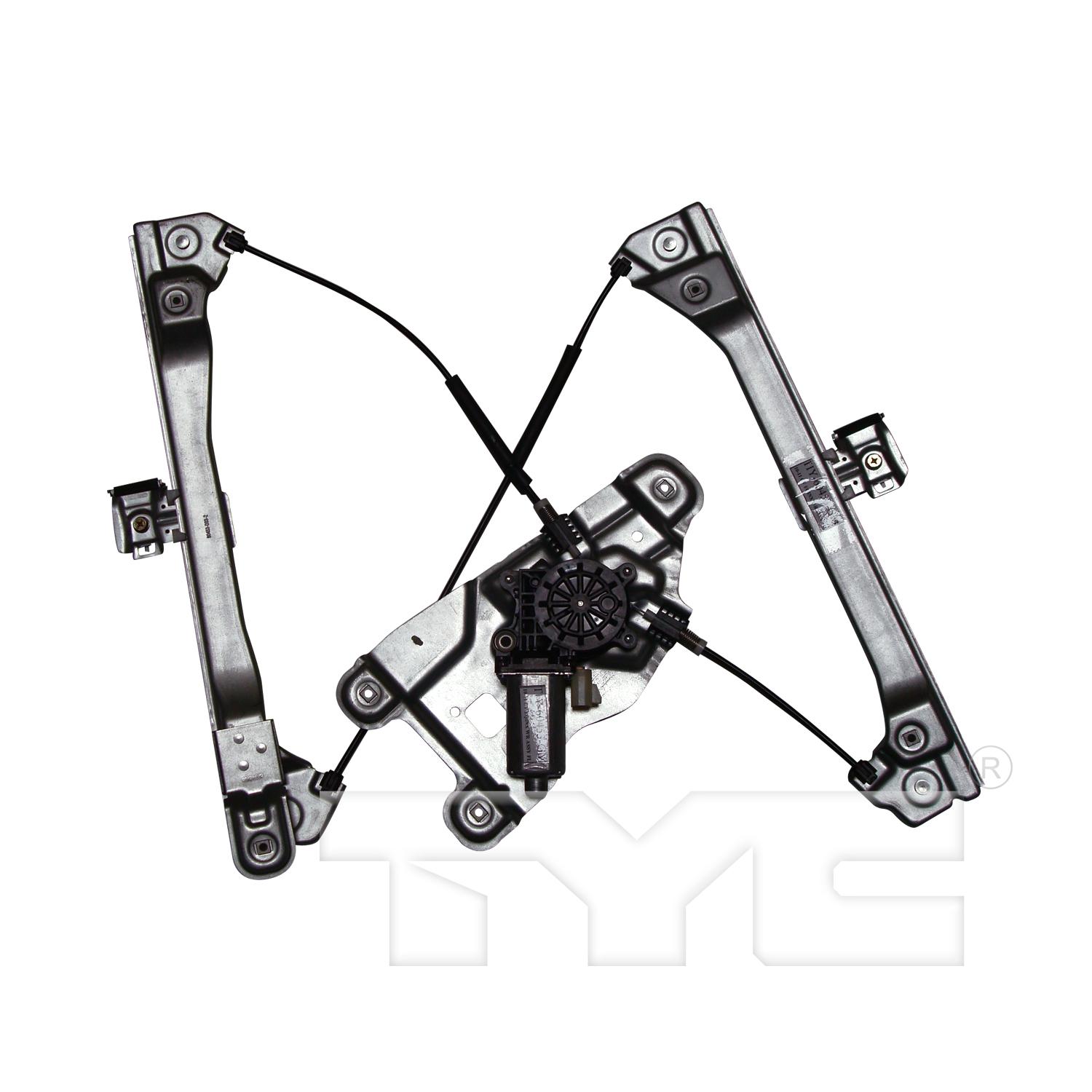 TYC 660446 Power Window Motor and Regulator Assembly product image 1 of 3