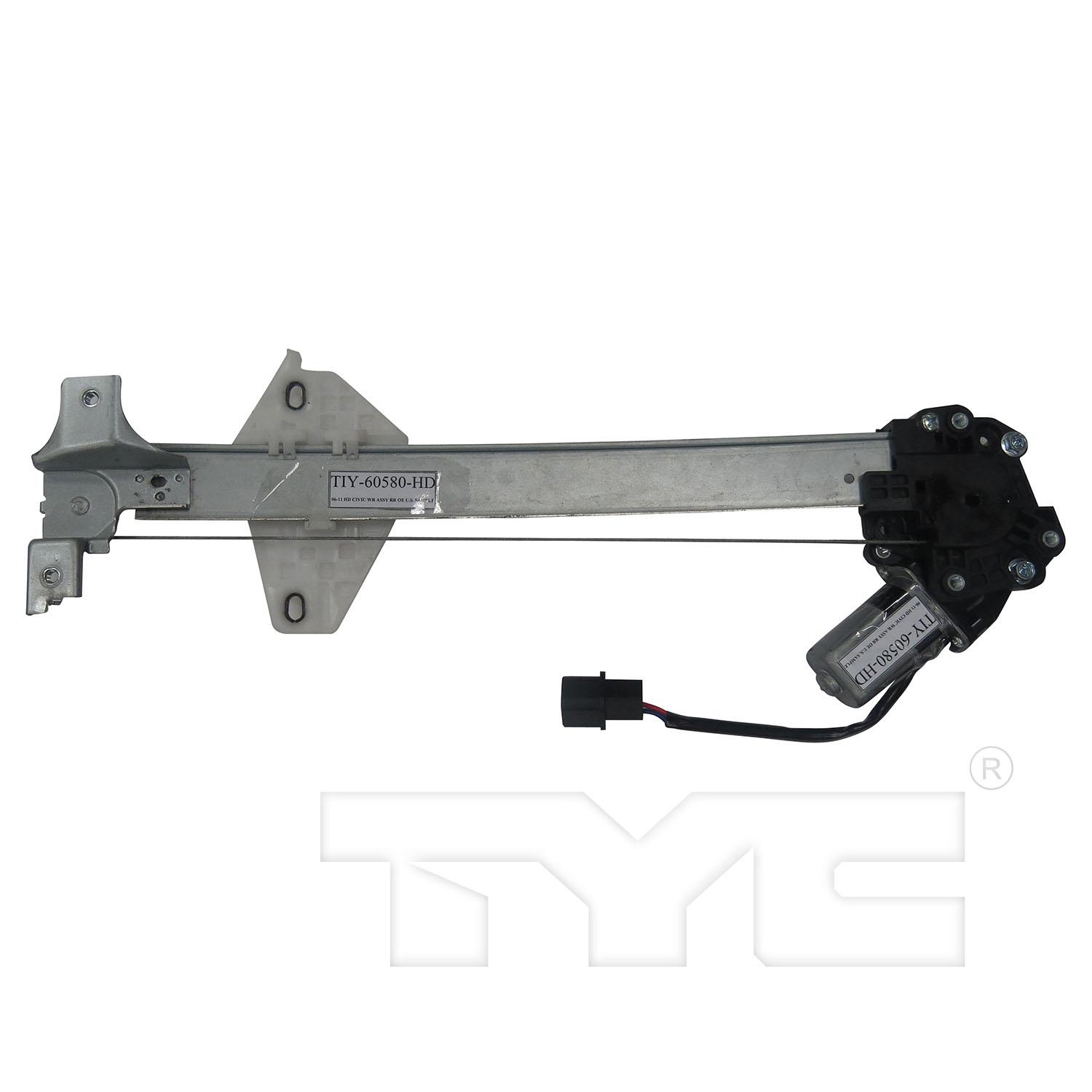 TYC 660463 - Power Window Motor and Regulator Assembly TYC 660463 Power Window Motor and Regulator Assembly product image 1 of 3