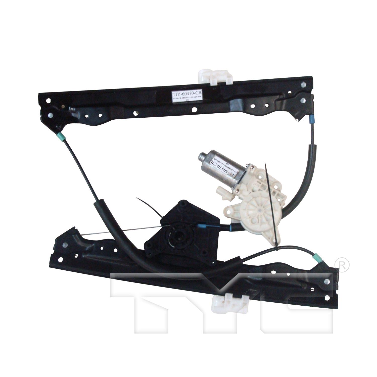 TYC 660481 Power Window Motor and Regulator Assembly product image 1 of 3