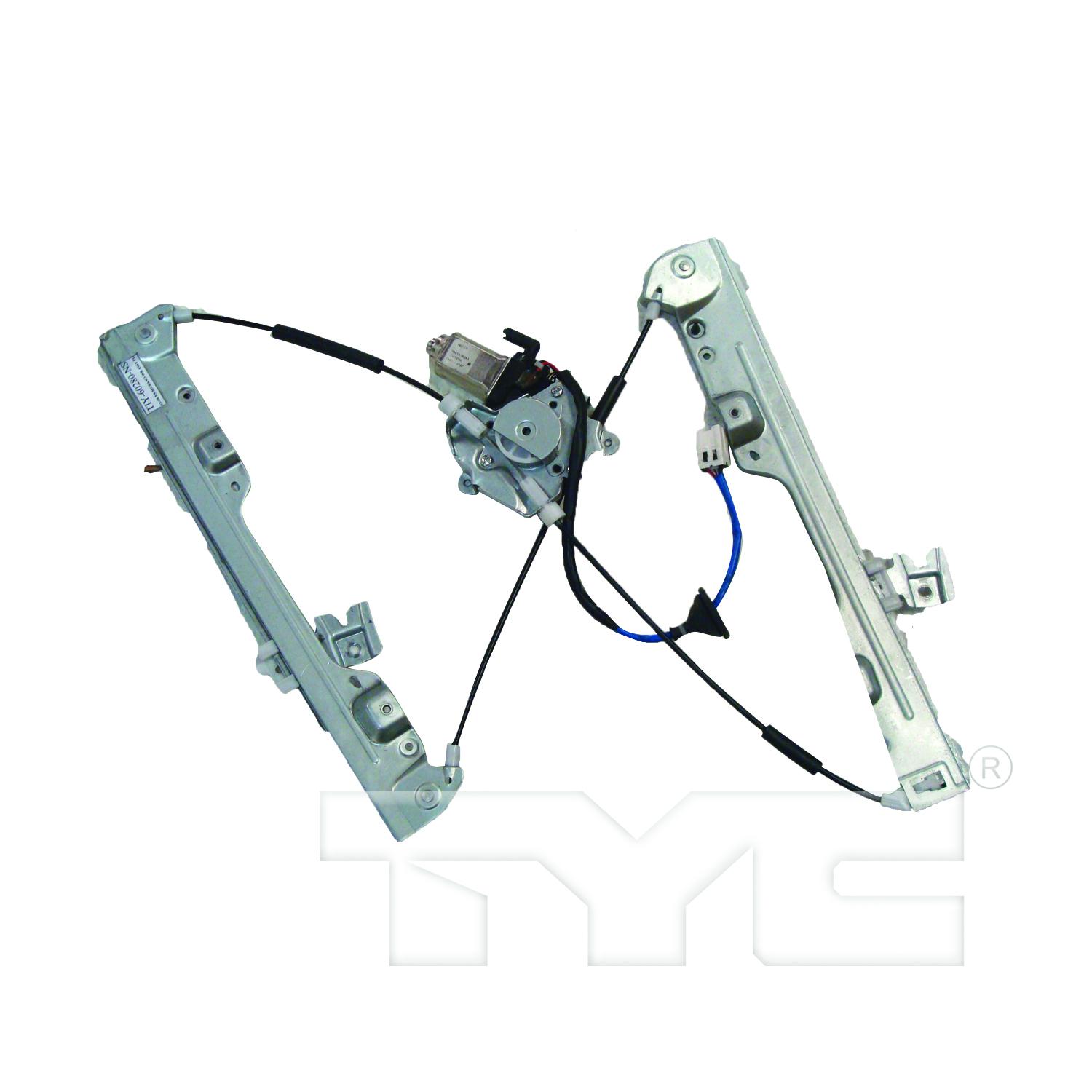 TYC 660498 - Power Window Motor and Regulator Assembly TYC 660498 Power Window Motor and Regulator Assembly product image 1 of 4