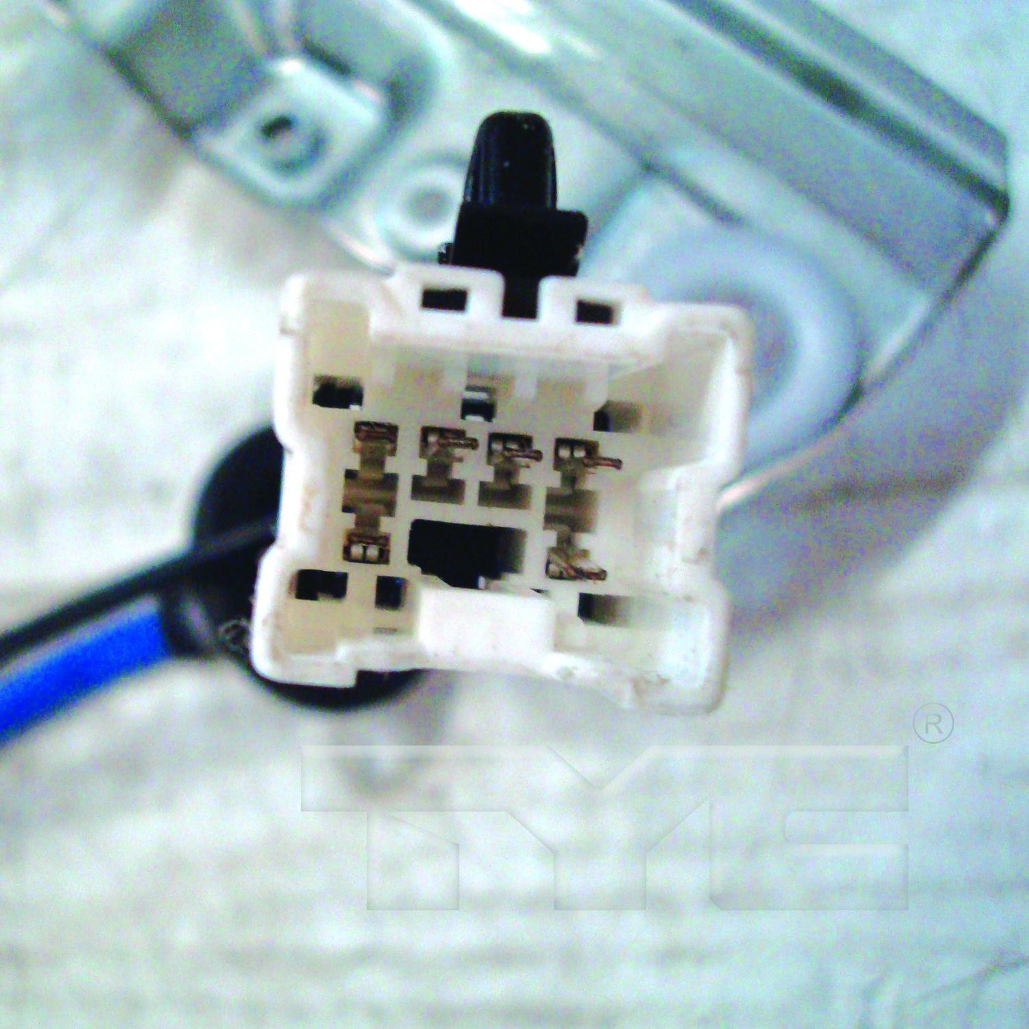 TYC 660498 - Power Window Motor and Regulator Assembly TYC 660498 Power Window Motor and Regulator Assembly product image 3 of 4