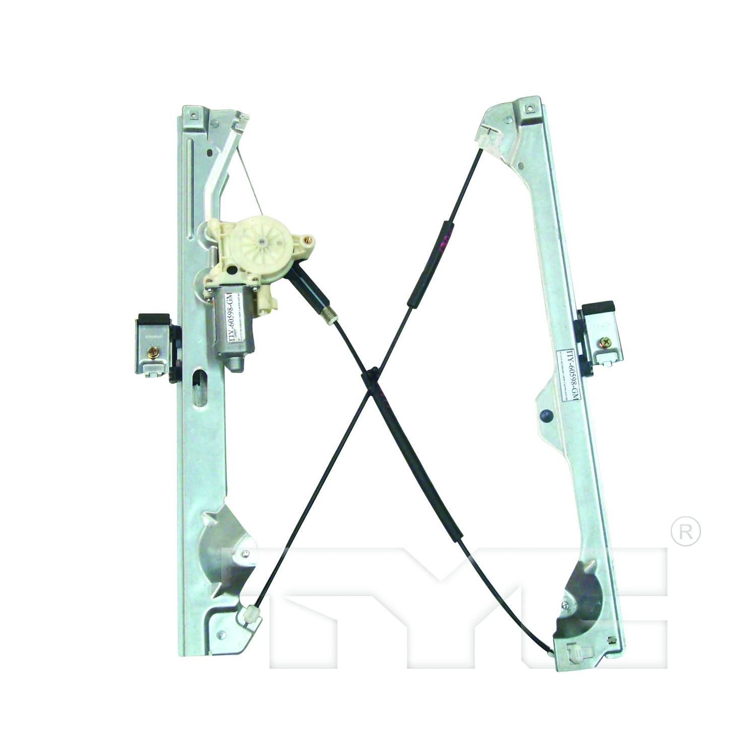 TYC 660503 - Power Window Motor and Regulator Assembly TYC 660503 Power Window Motor and Regulator Assembly product image 1 of 3