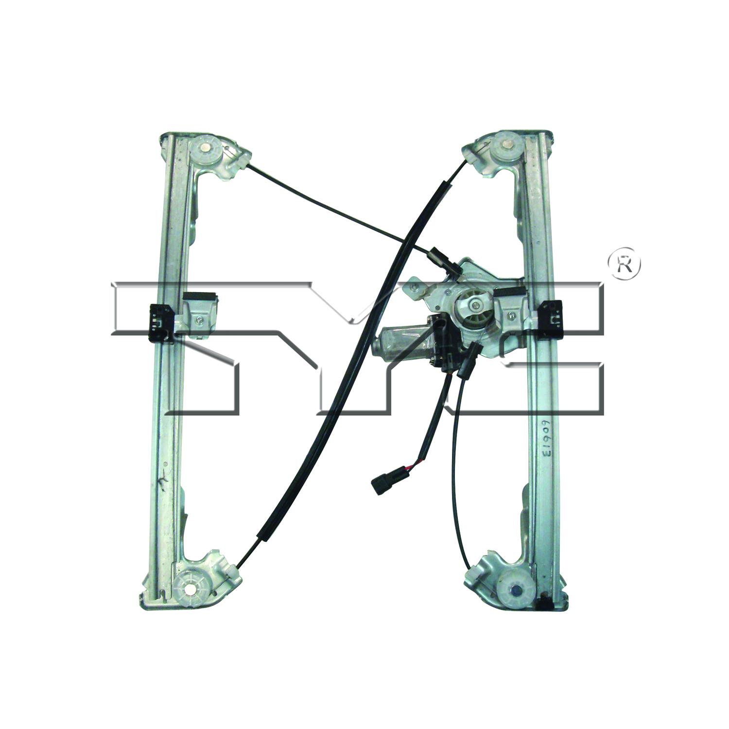 TYC 660506 Power Window Motor and Regulator Assembly product image 2 of 3