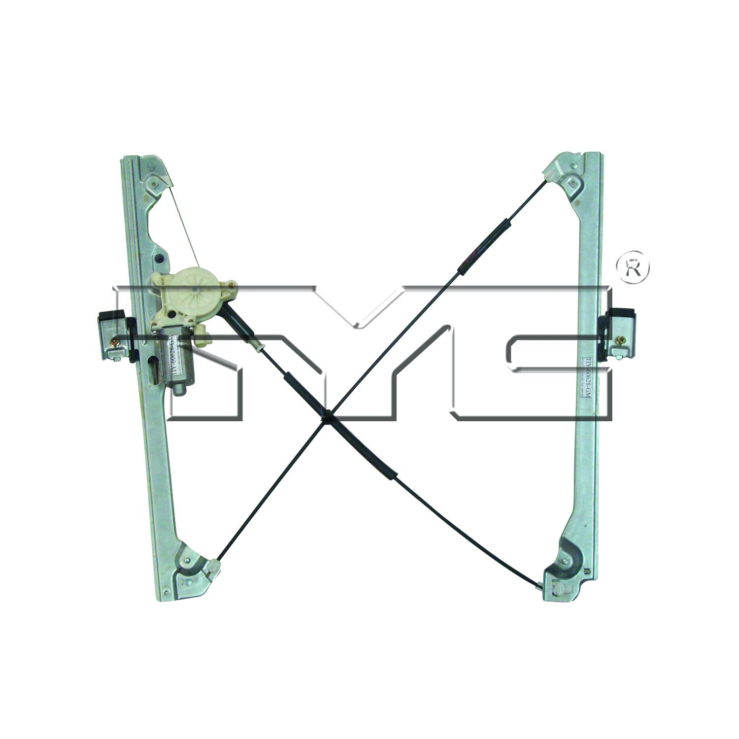 TYC 660507 - Power Window Motor and Regulator Assembly TYC 660507 Power Window Motor and Regulator Assembly product image 1 of 3