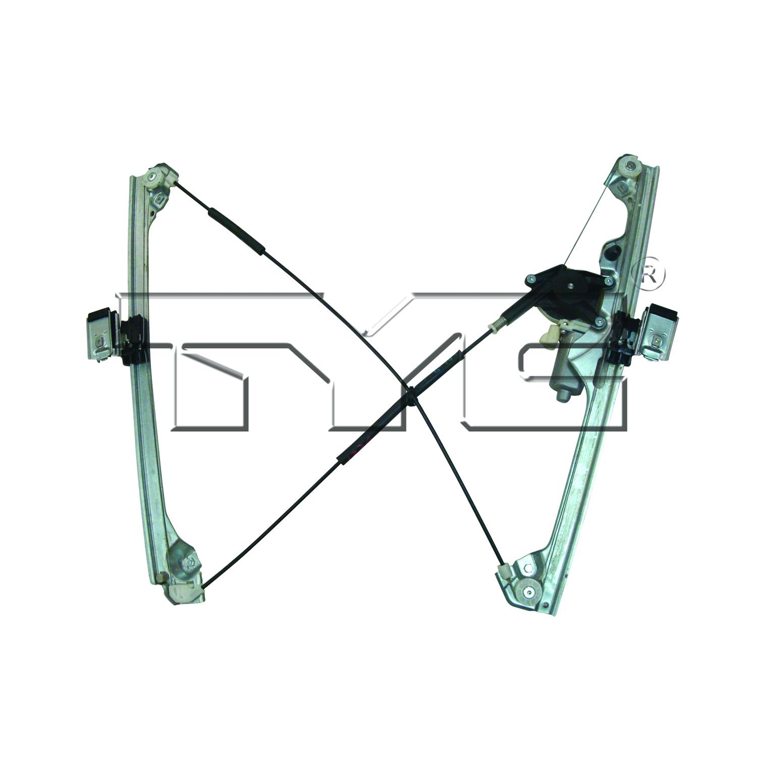 TYC 660507 - Power Window Motor and Regulator Assembly TYC 660507 Power Window Motor and Regulator Assembly product image 2 of 3