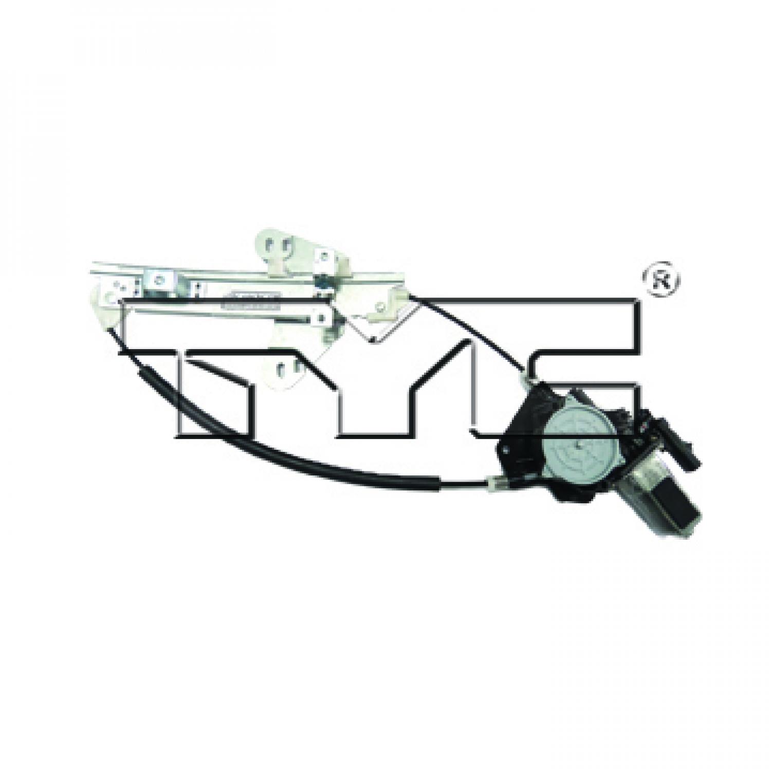 TYC 660515 - Power Window Motor and Regulator Assembly TYC 660515 Power Window Motor and Regulator Assembly product image 1 of 5